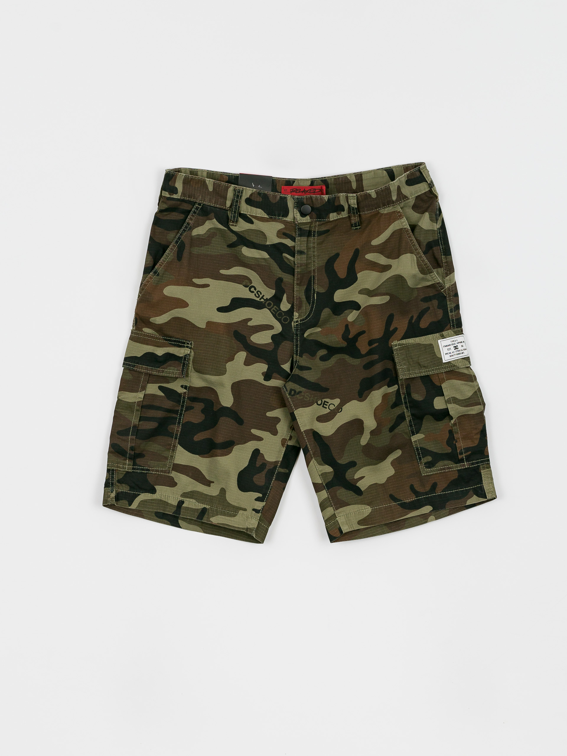 Szorty DC Warehouse Cargo 2 (dc woodland camo)