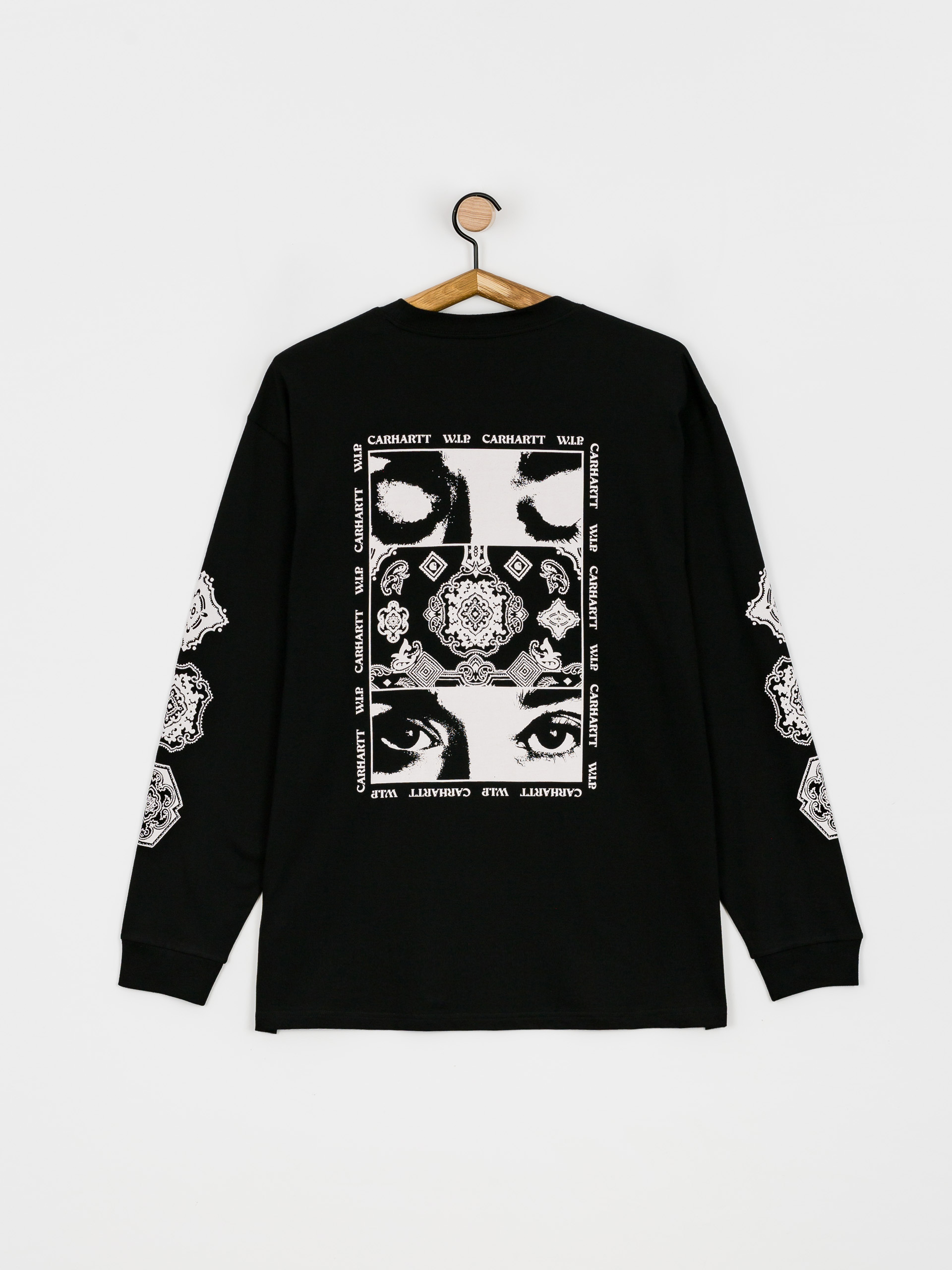 Longsleeve Carhartt WIP Scope (black/white)