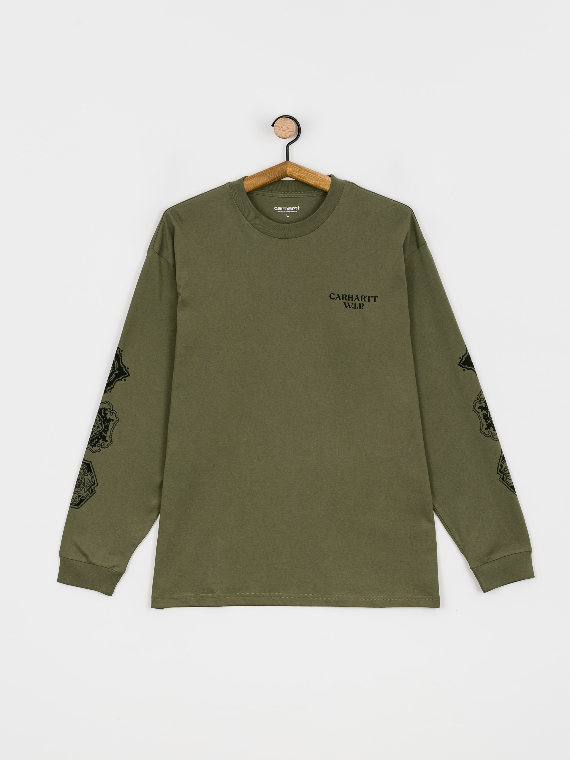 Longsleeve Carhartt WIP Scope (seaweed/black)