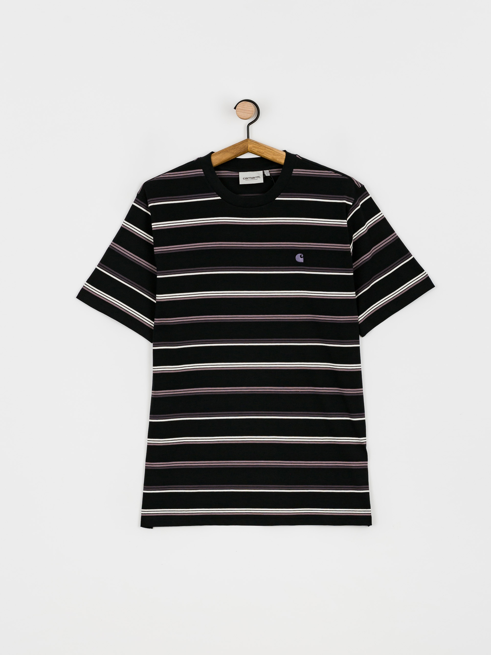 T-shirt Carhartt WIP Vonn (vonn stripe/black/artichoke/artichoke)
