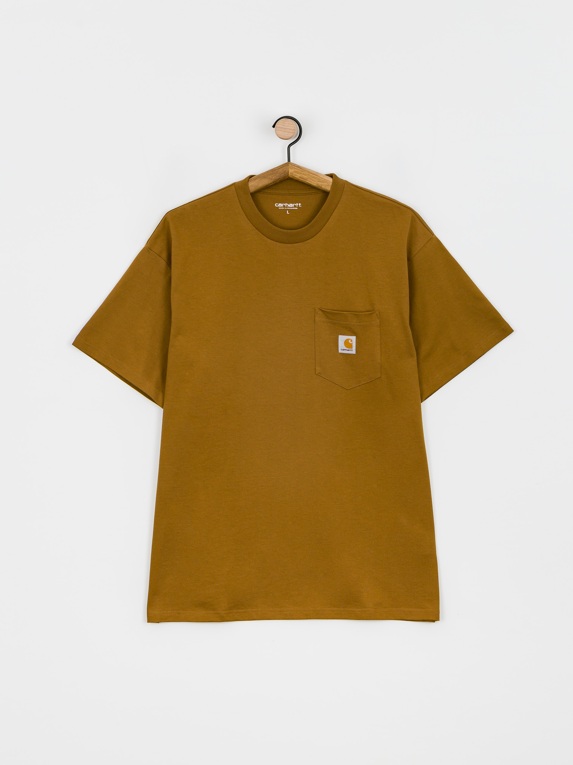 T-shirt Carhartt WIP Local Pocket (hamilton brown/dusty h brown)