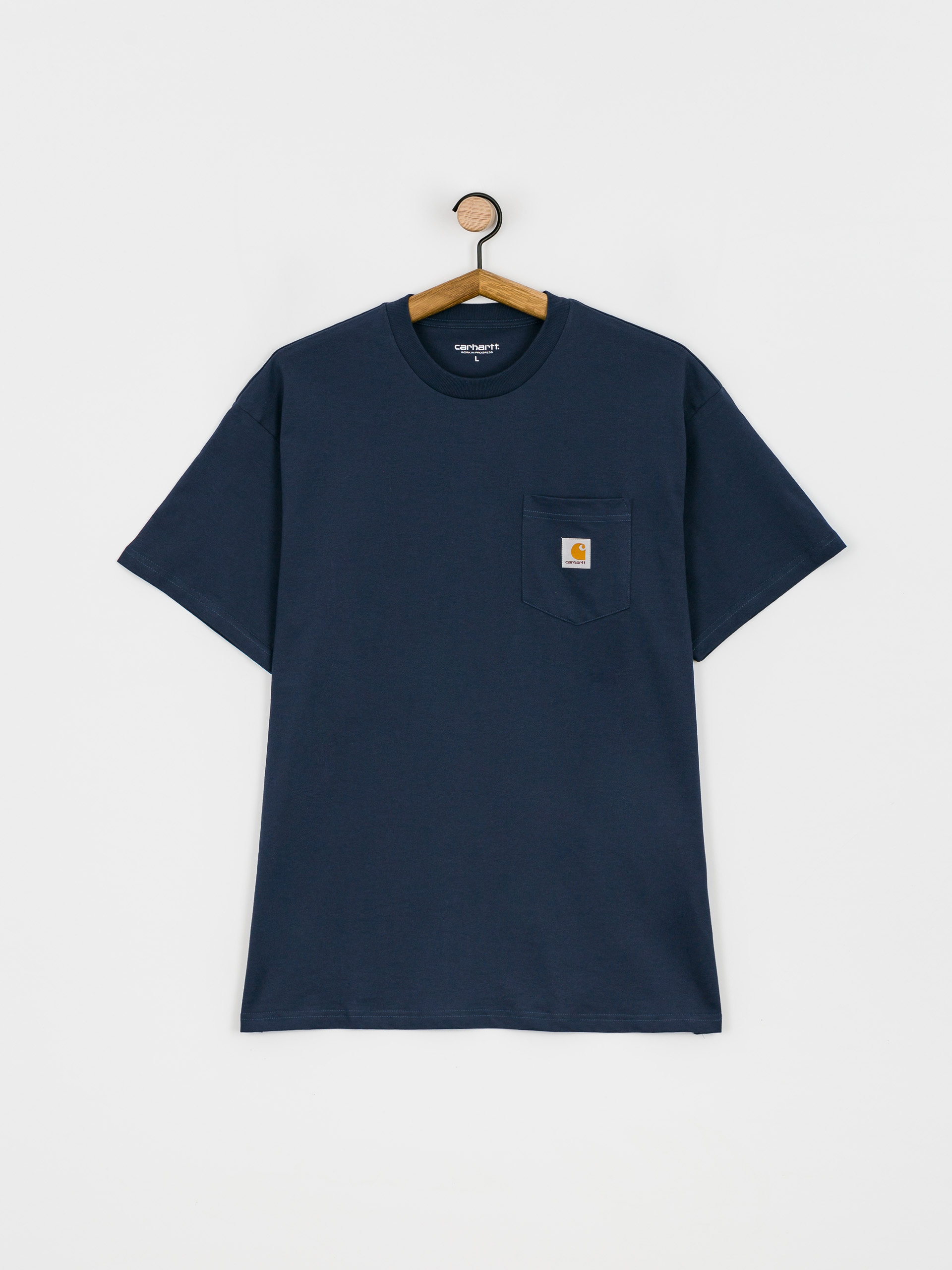 T-shirt Carhartt WIP Local Pocket (enzian/storm blue)