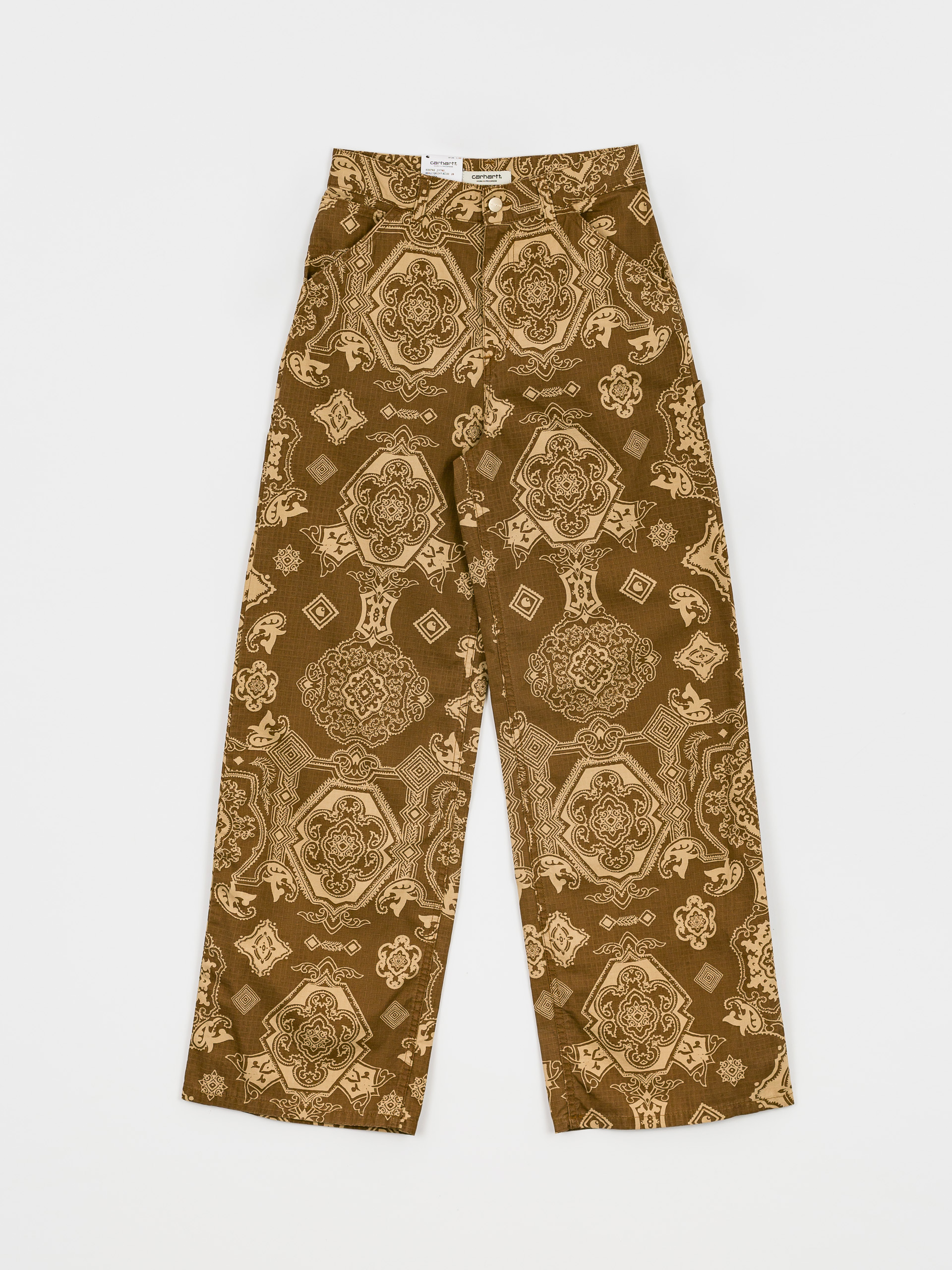 Spodnie Carhartt WIP Jens Wmn (verse print/hamilton brown)