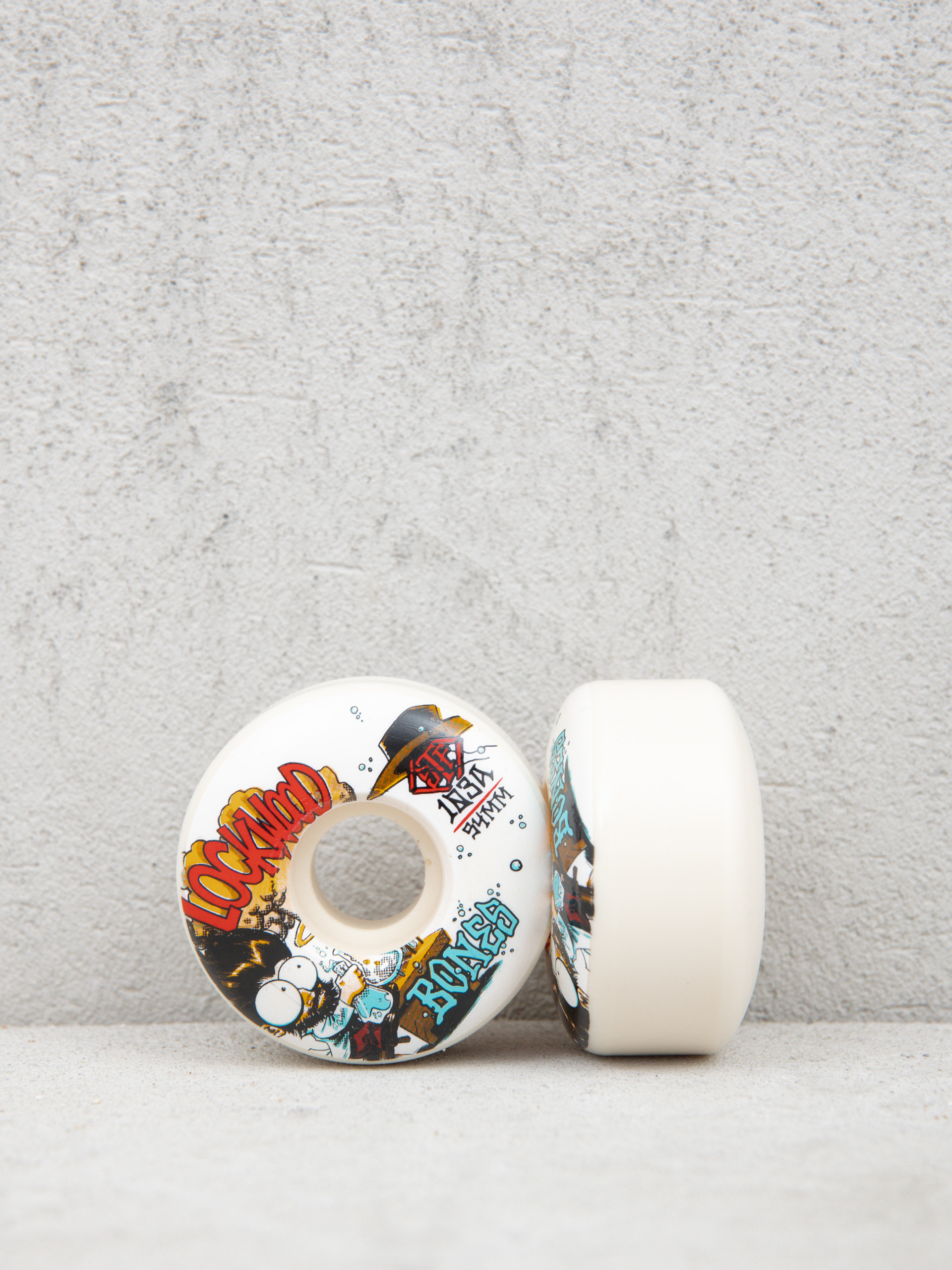 Kółka Bones Lockwood Experimental V3 Slim STF 103A (white)