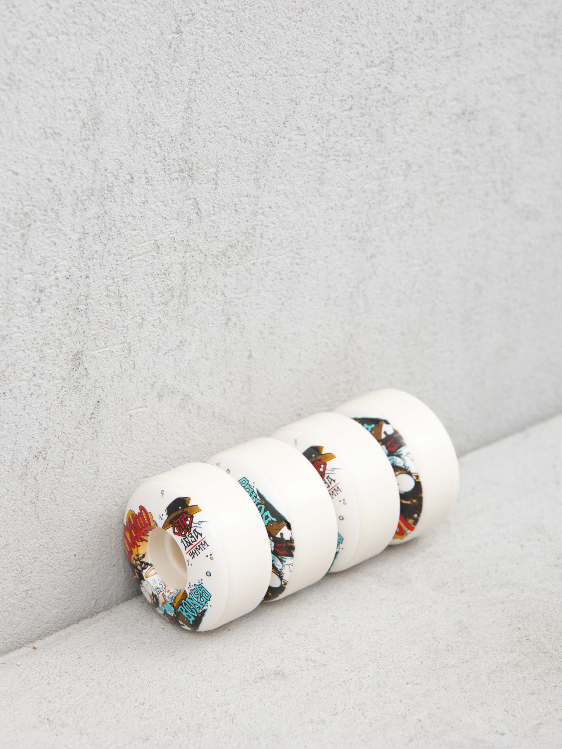 Kółka Bones Lockwood Experimental V3 Slim STF 103A (white)