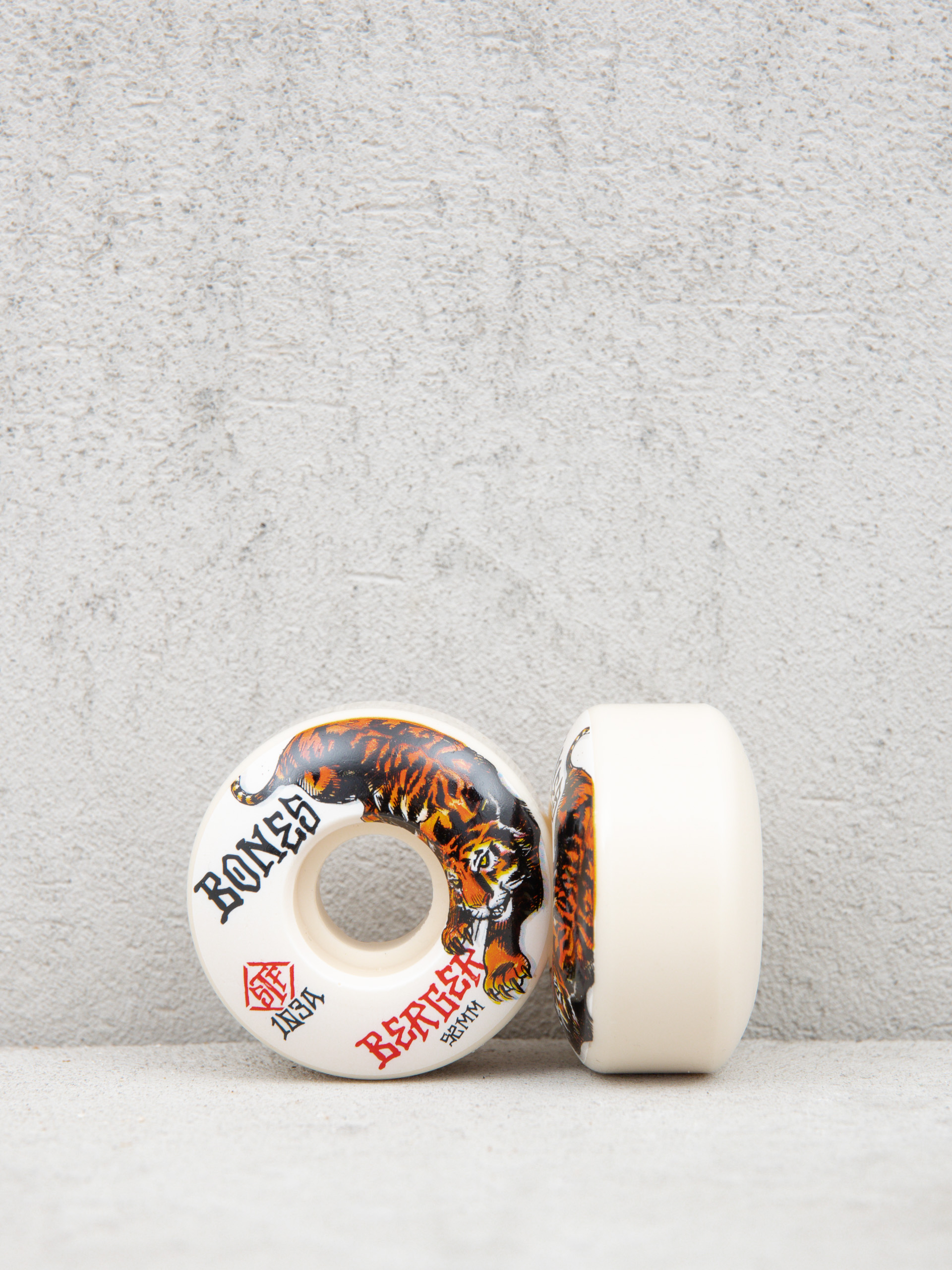 Kółka Bones Berger The Hunter V3 Slims STF 103A (white)