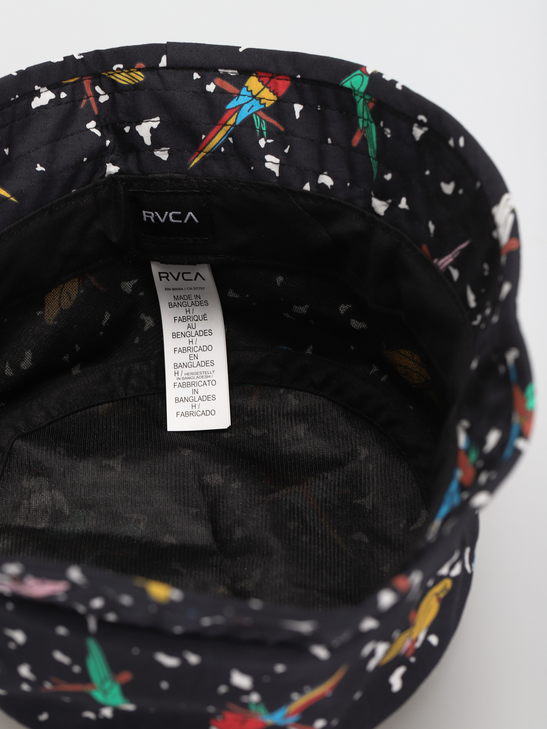 Kapelusz RVCA Lp X Klw Bucket (black)