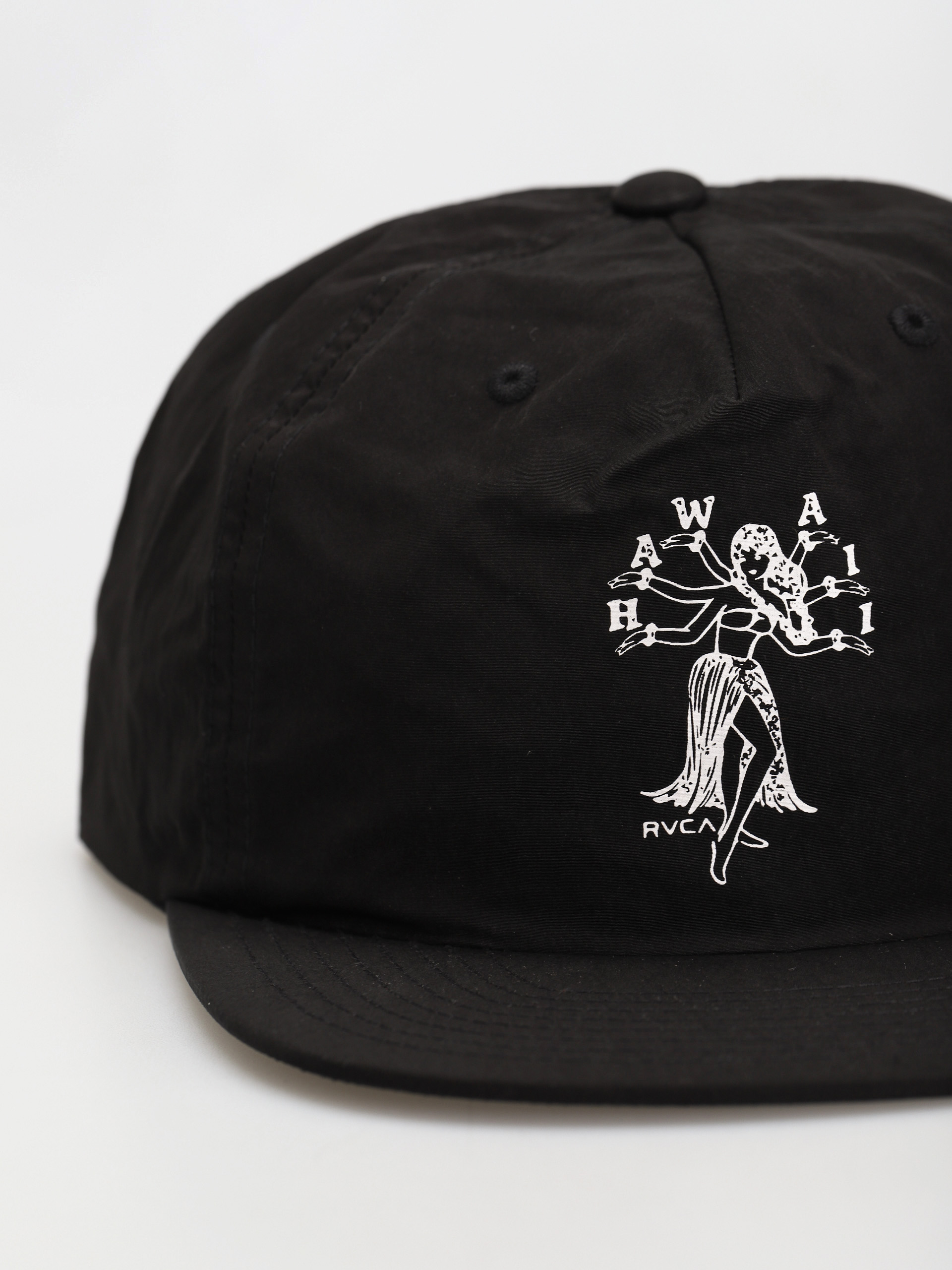 Czapka z daszkiem RVCA Hula Hands (black)