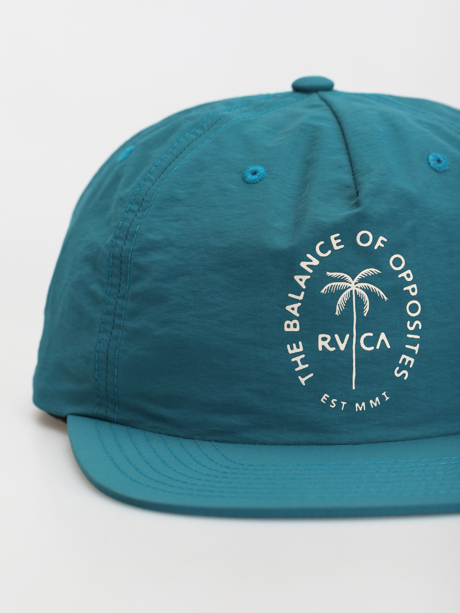 Czapka z daszkiem RVCA Hula Tree (emerald green)
