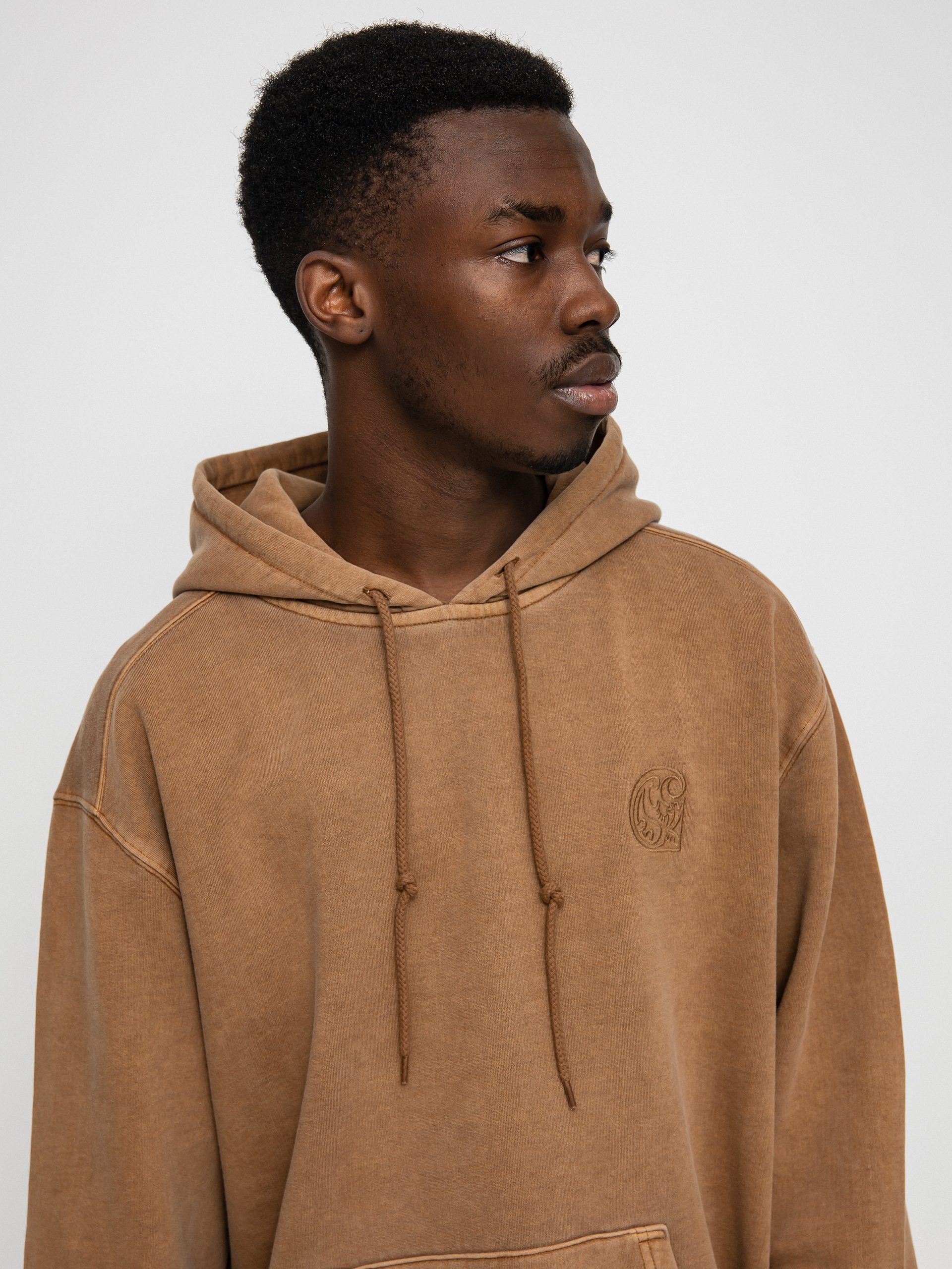 Bluza z kapturem Carhartt WIP Verse Patch HD (hamilton brown)