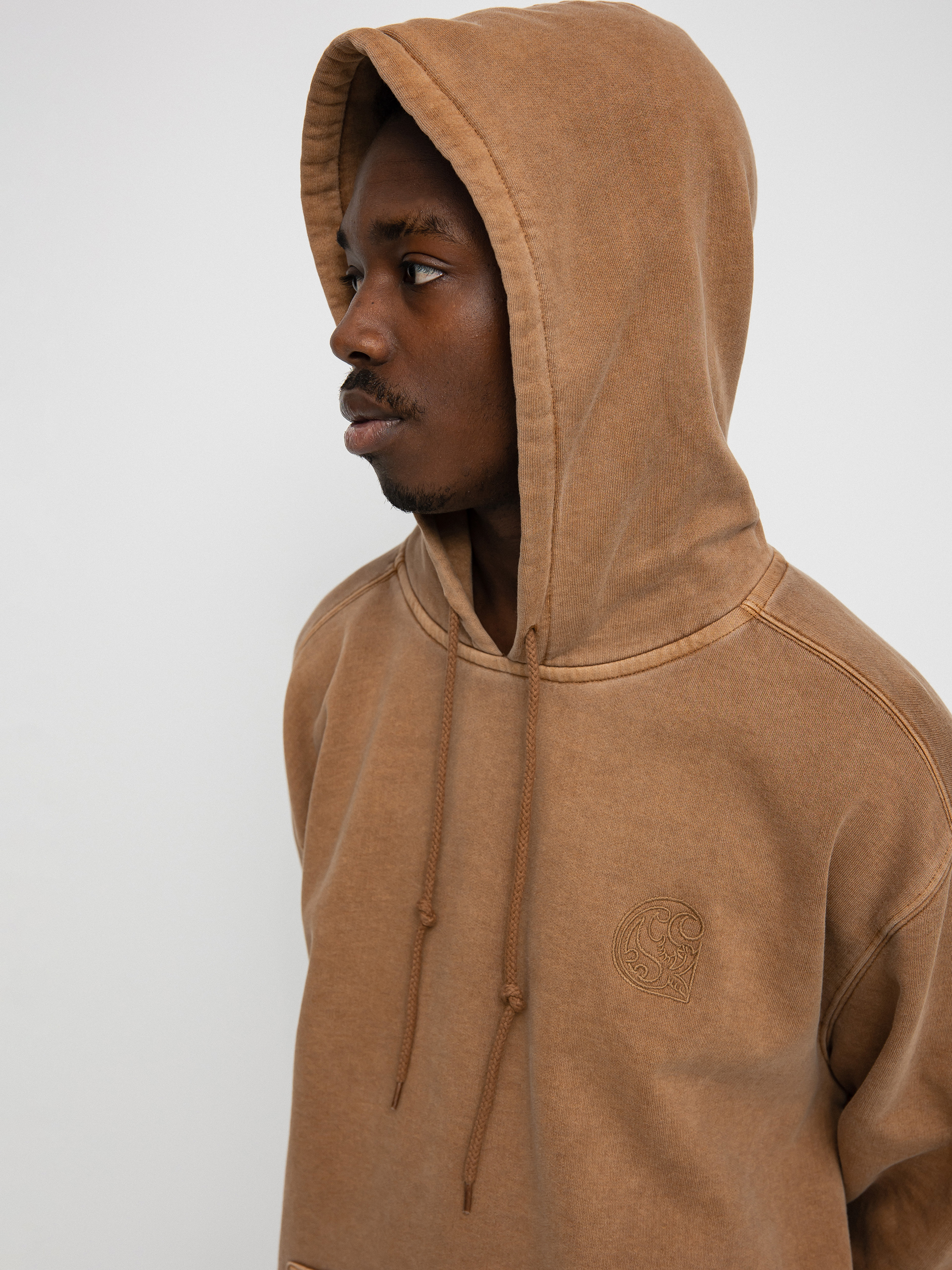 Bluza z kapturem Carhartt WIP Verse Patch HD (hamilton brown)