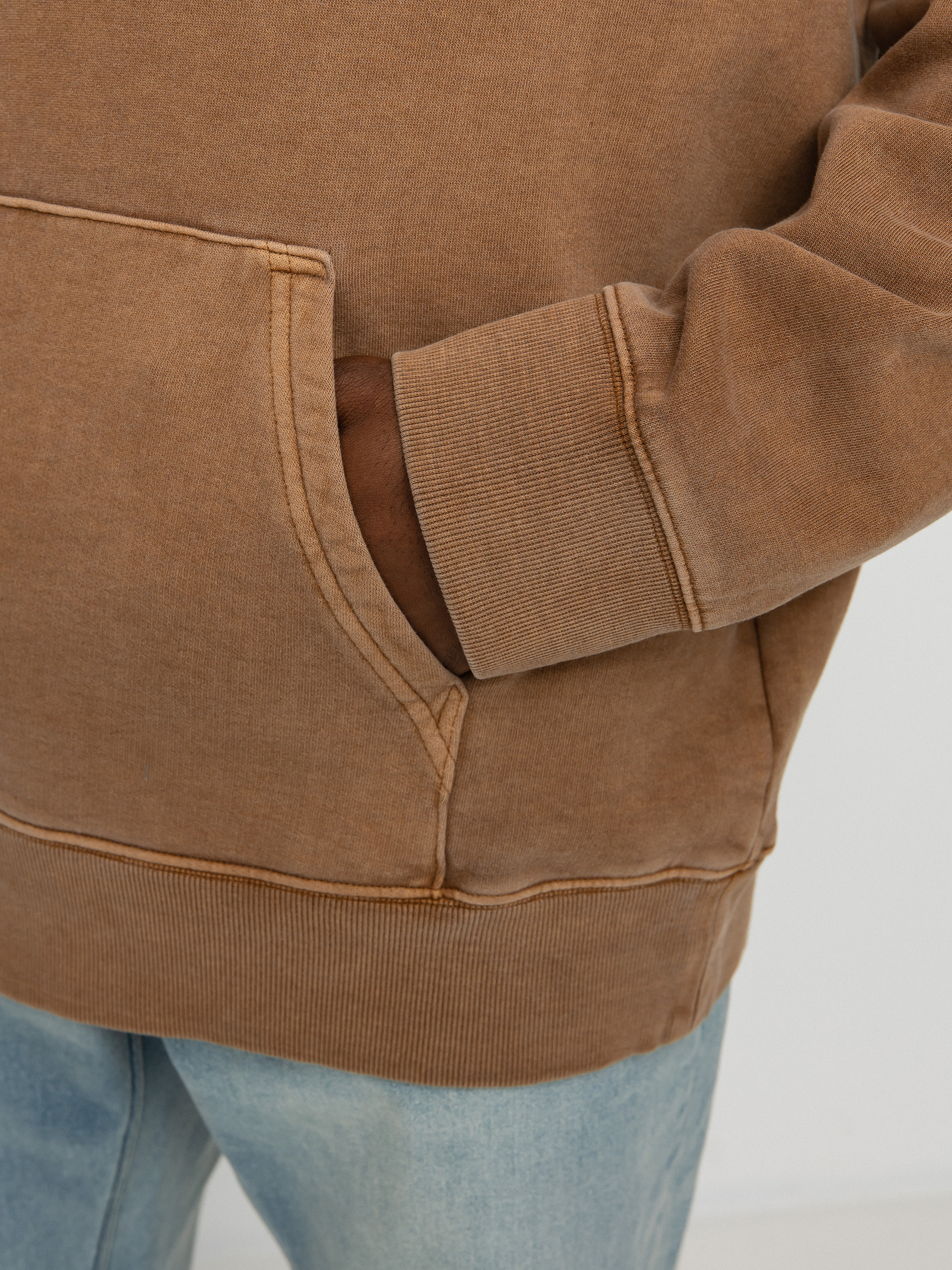 Bluza z kapturem Carhartt WIP Verse Patch HD (hamilton brown)