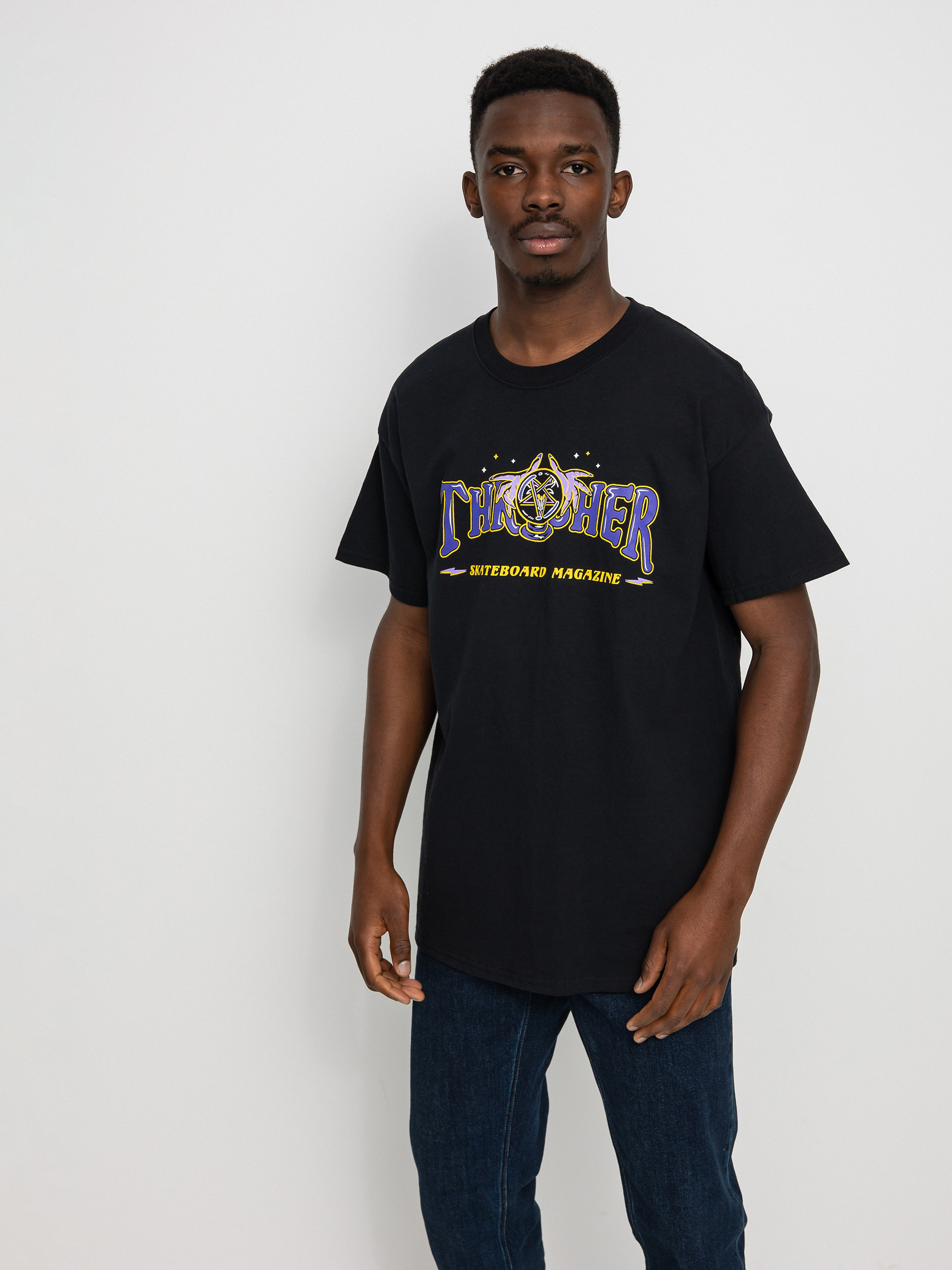 T-shirt Thrasher Fortune Logo (black)