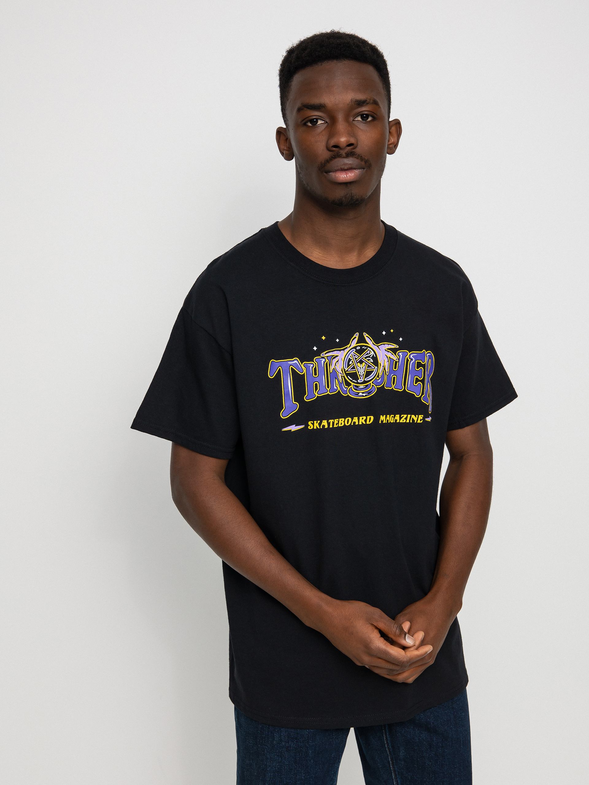 T-shirt Thrasher Fortune Logo (black)