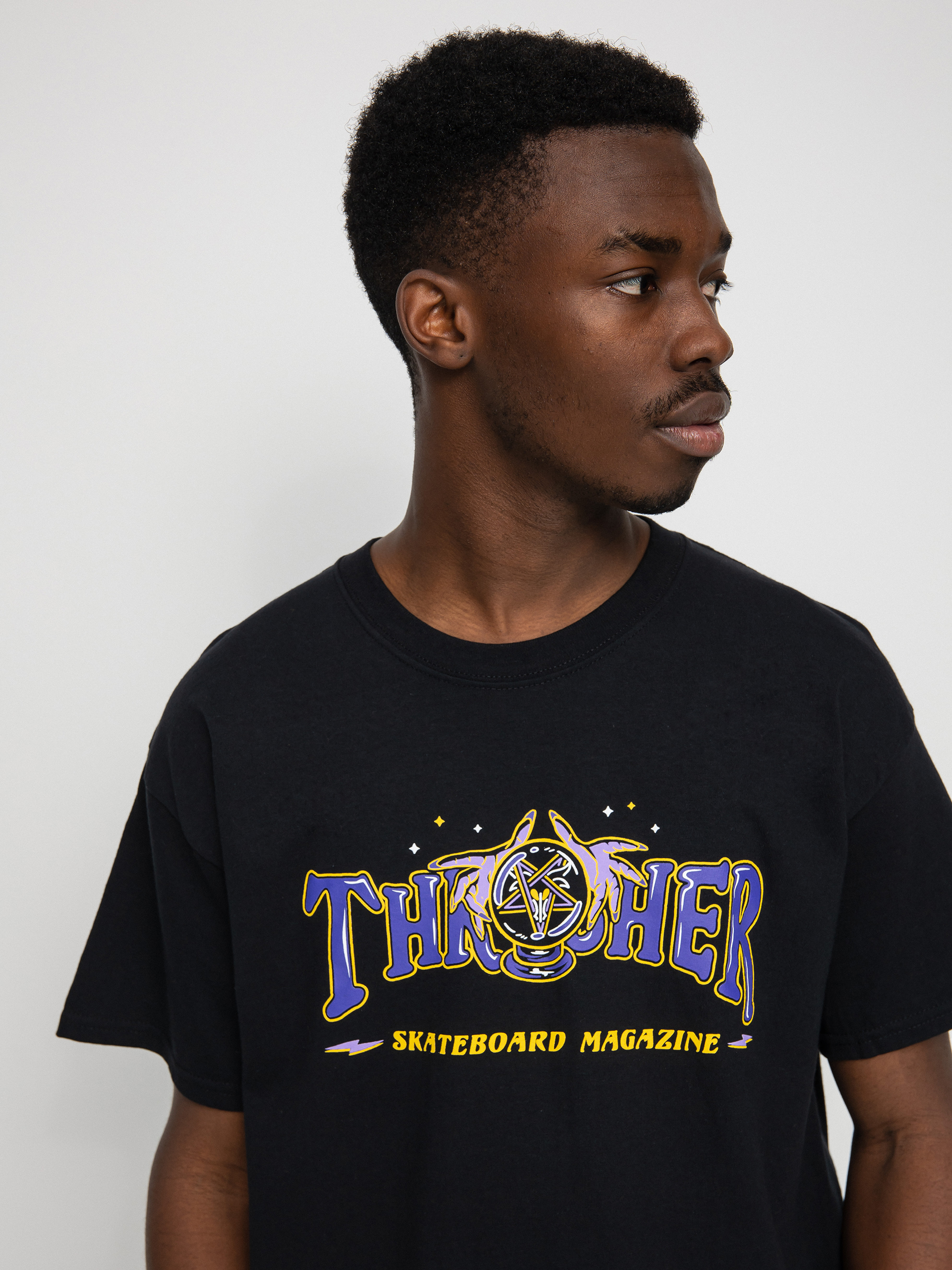 T-shirt Thrasher Fortune Logo (black)
