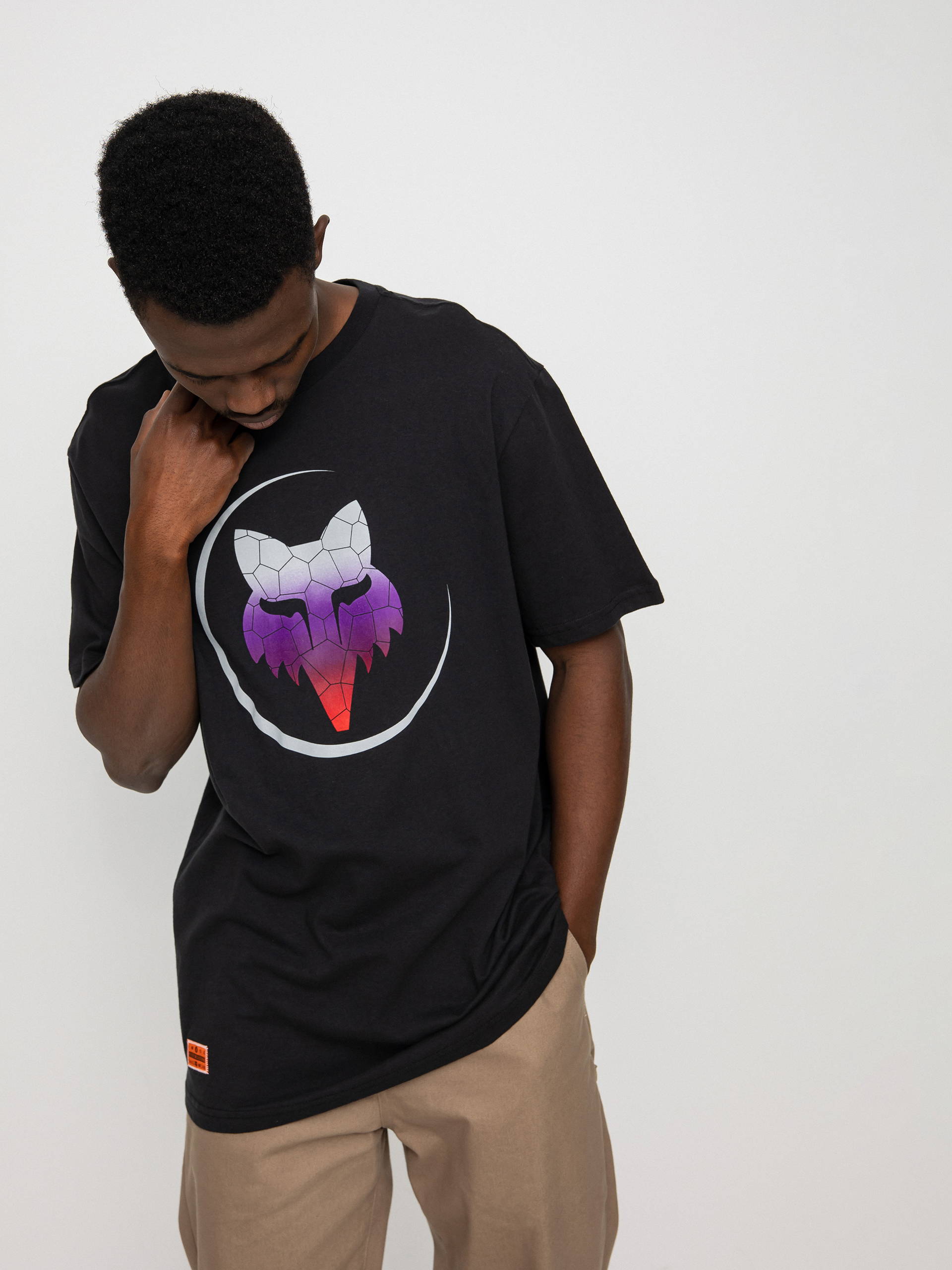 T-shirt Fox Skarz (blk)