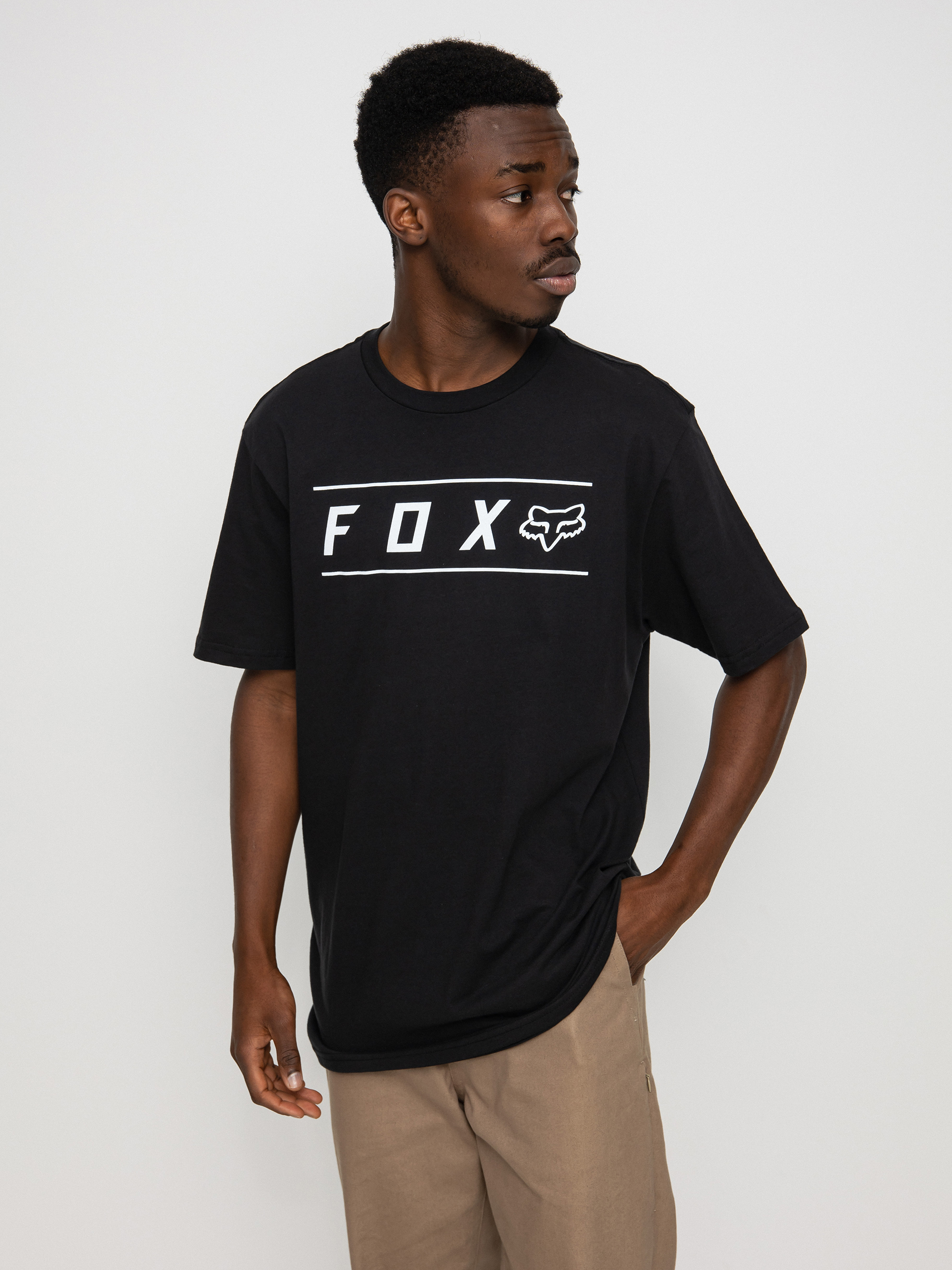 T-shirt Fox Pinnacle (blk/wht)