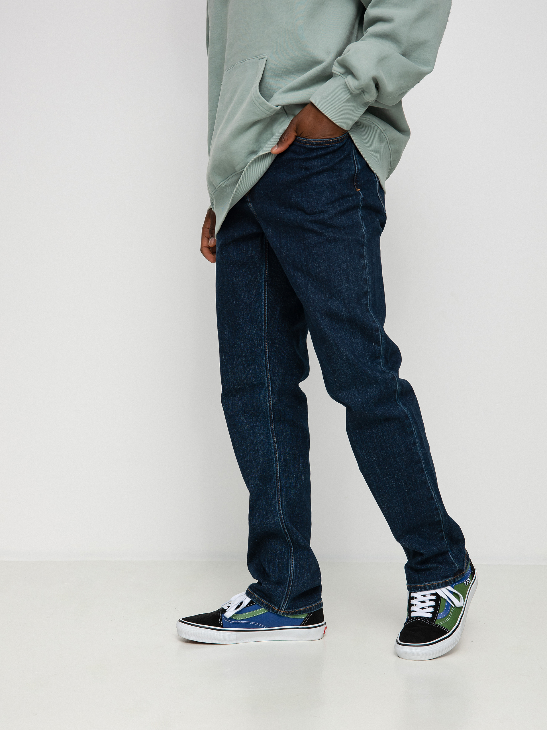 Spodnie Volcom Solver Denim (dirty med blue)