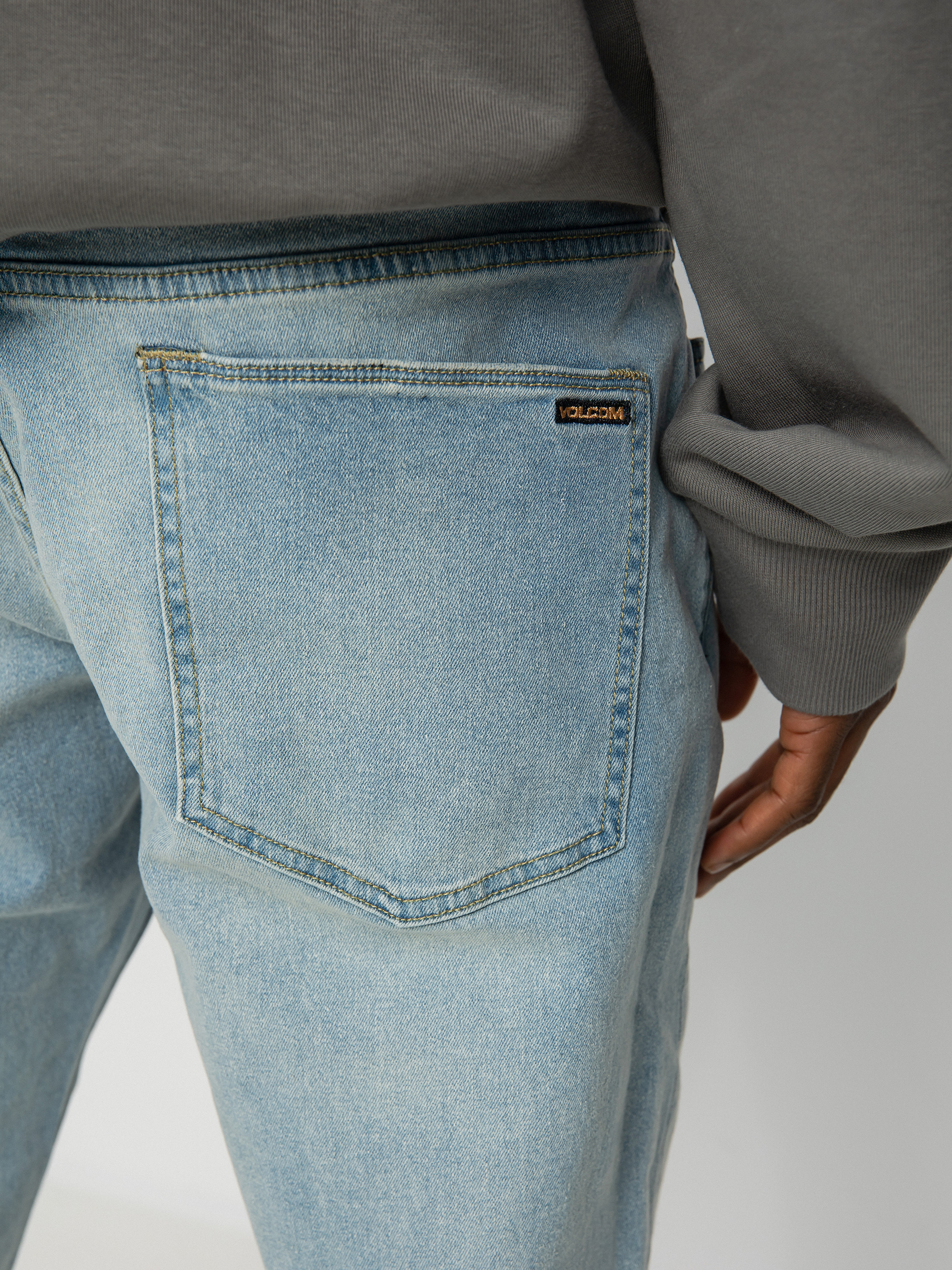 Spodnie Volcom Solver Denim (worker indigo vintage)