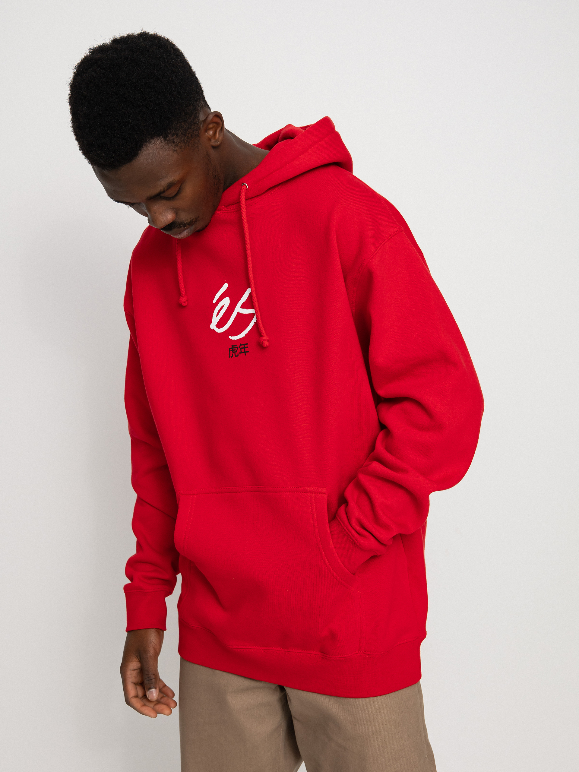 Bluza z kapturem eS Tiger Block HD (red)