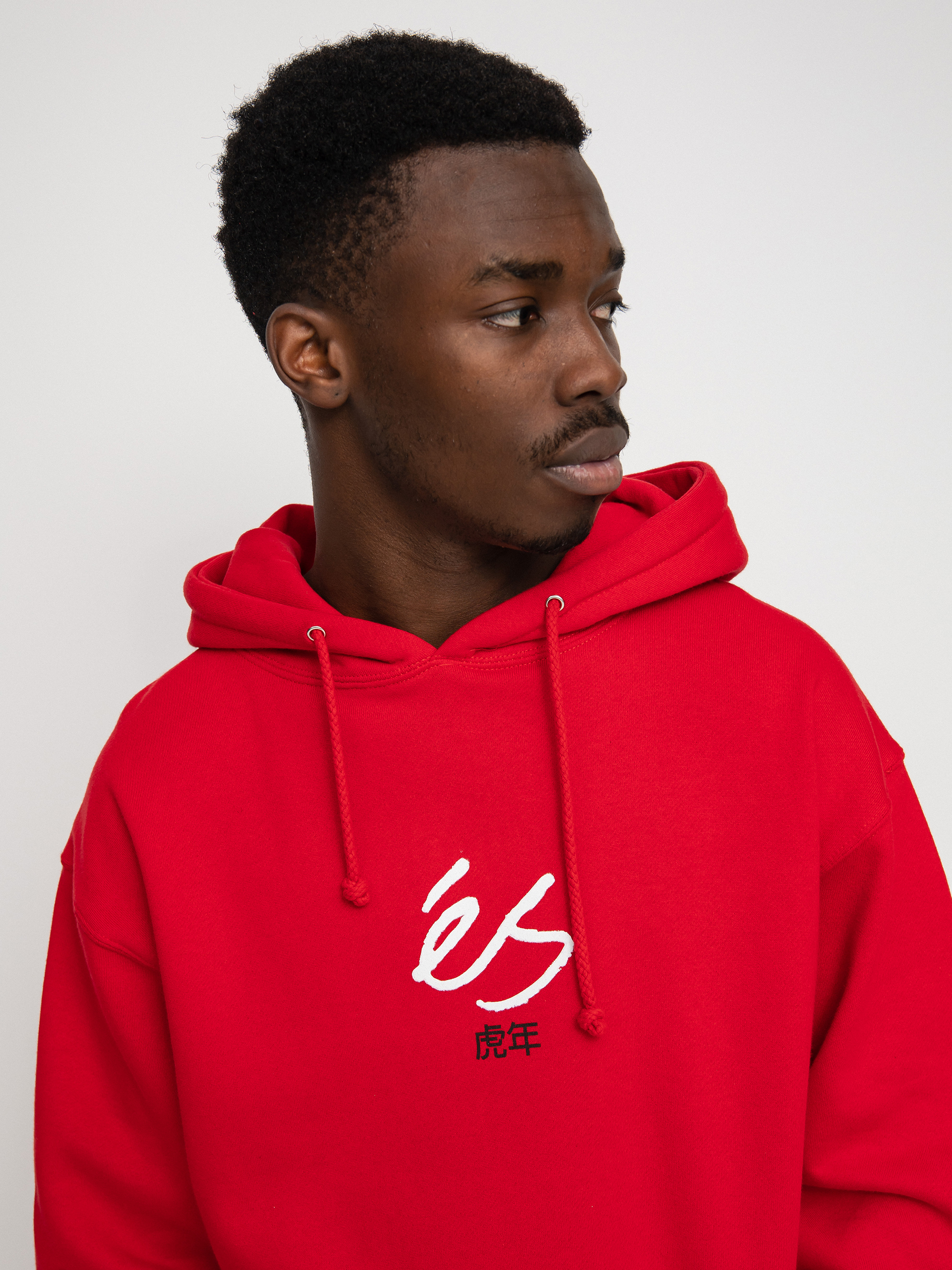 Bluza z kapturem eS Tiger Block HD (red)