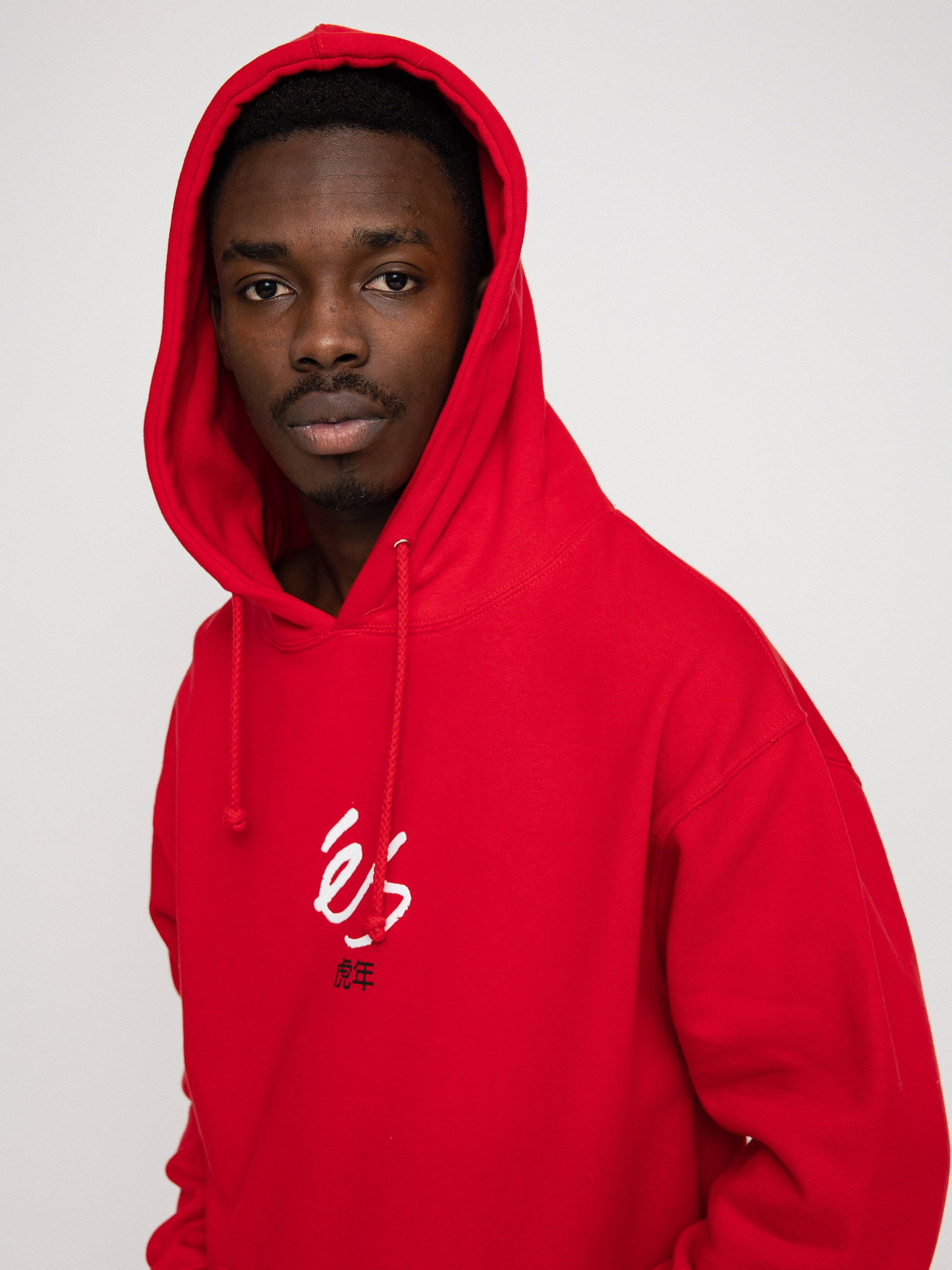 Bluza z kapturem eS Tiger Block HD (red)