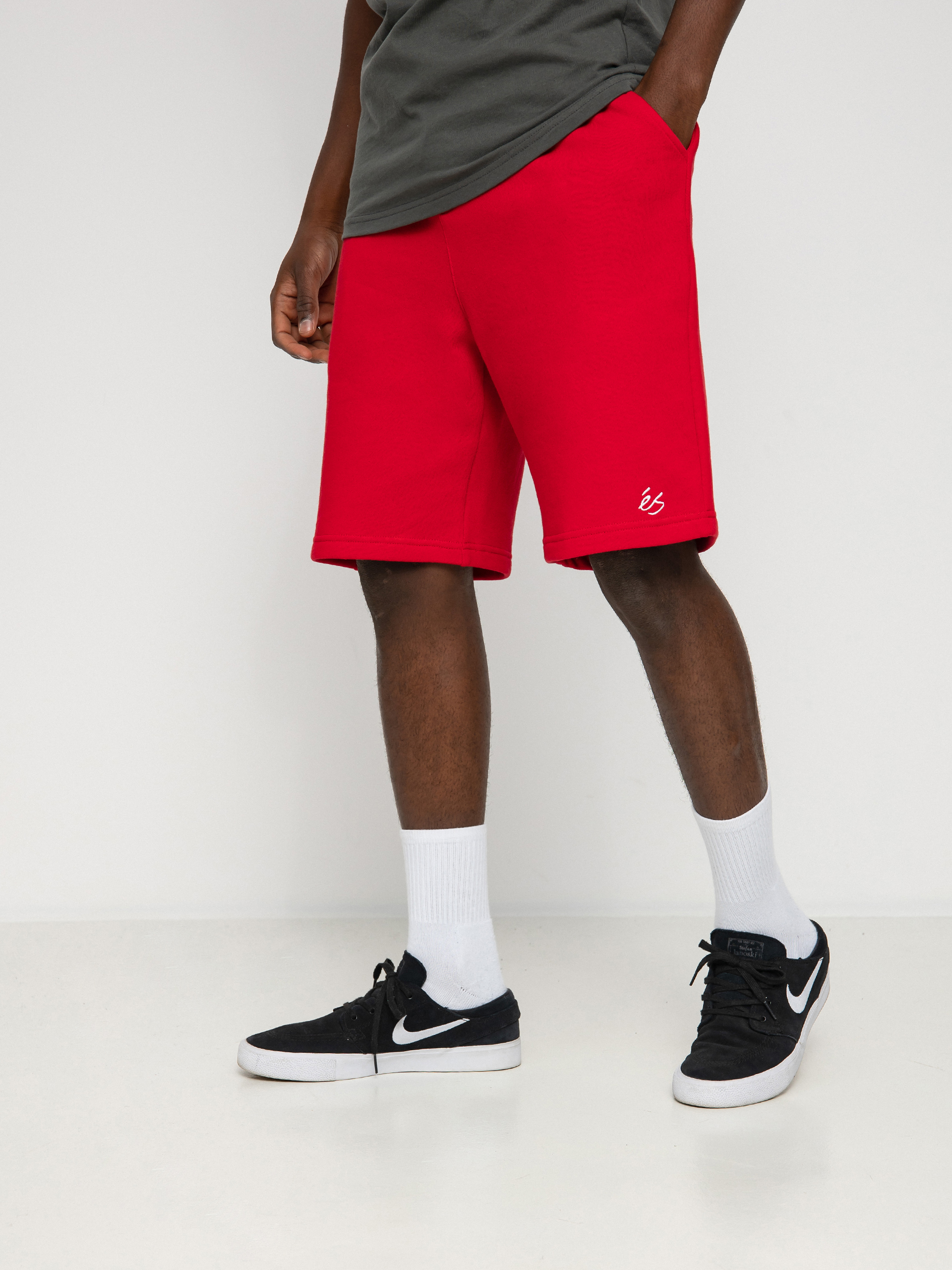Szorty eS Script Sweatshorts (red)