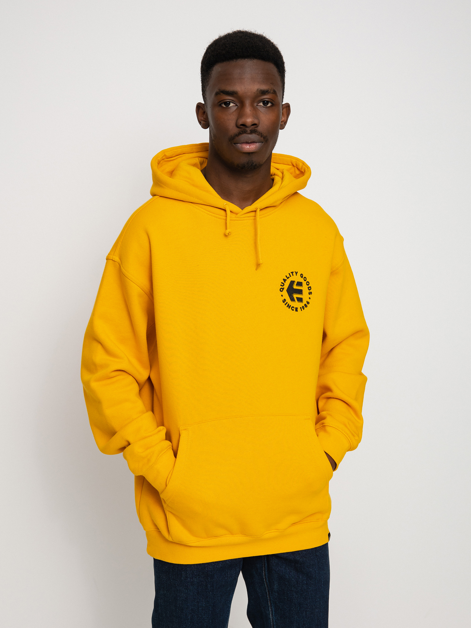 Bluza z kapturem Etnies Since 1986 HD (gold)