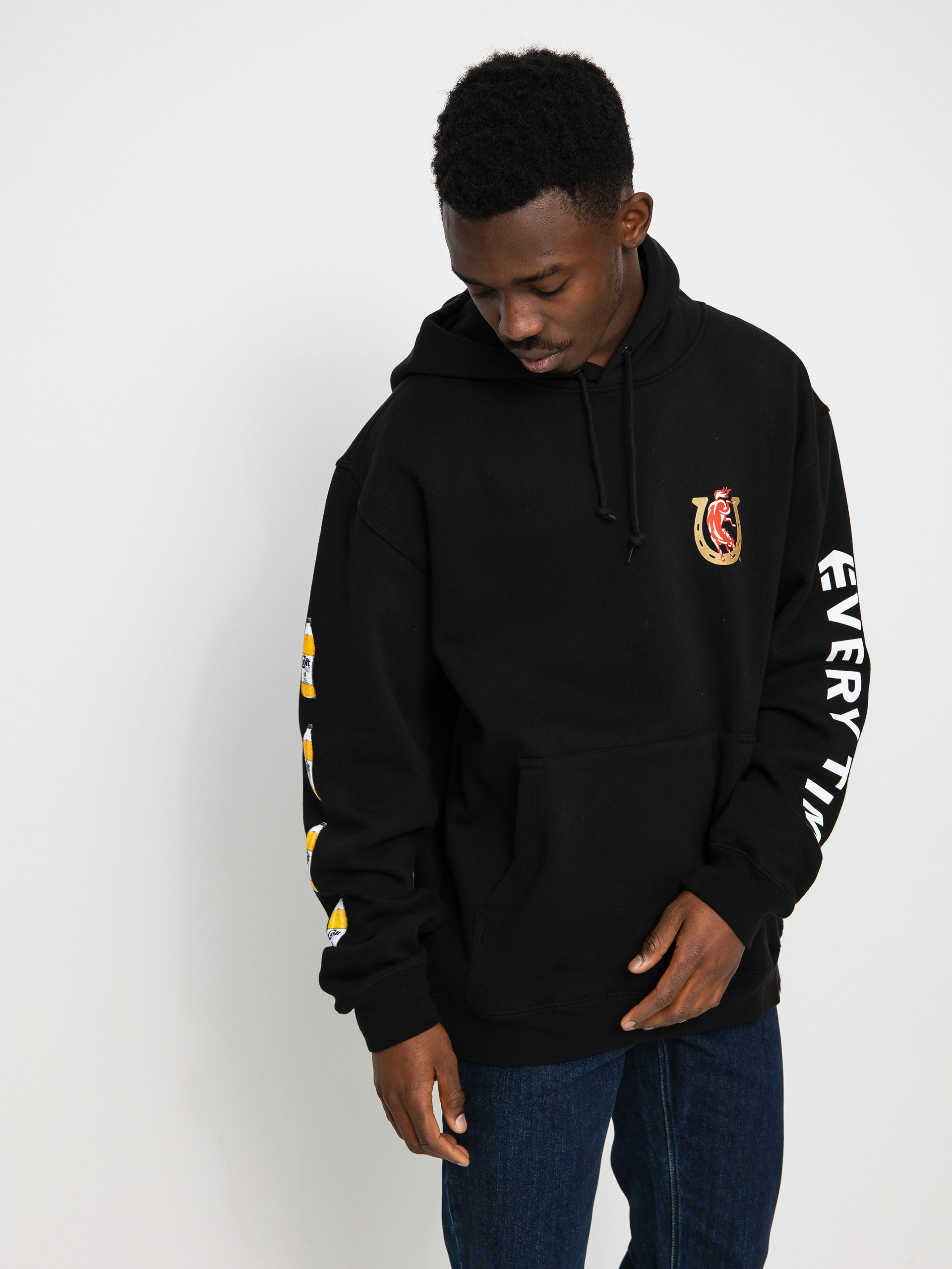 Bluza z kapturem Etnies Colt 45 HD (black)