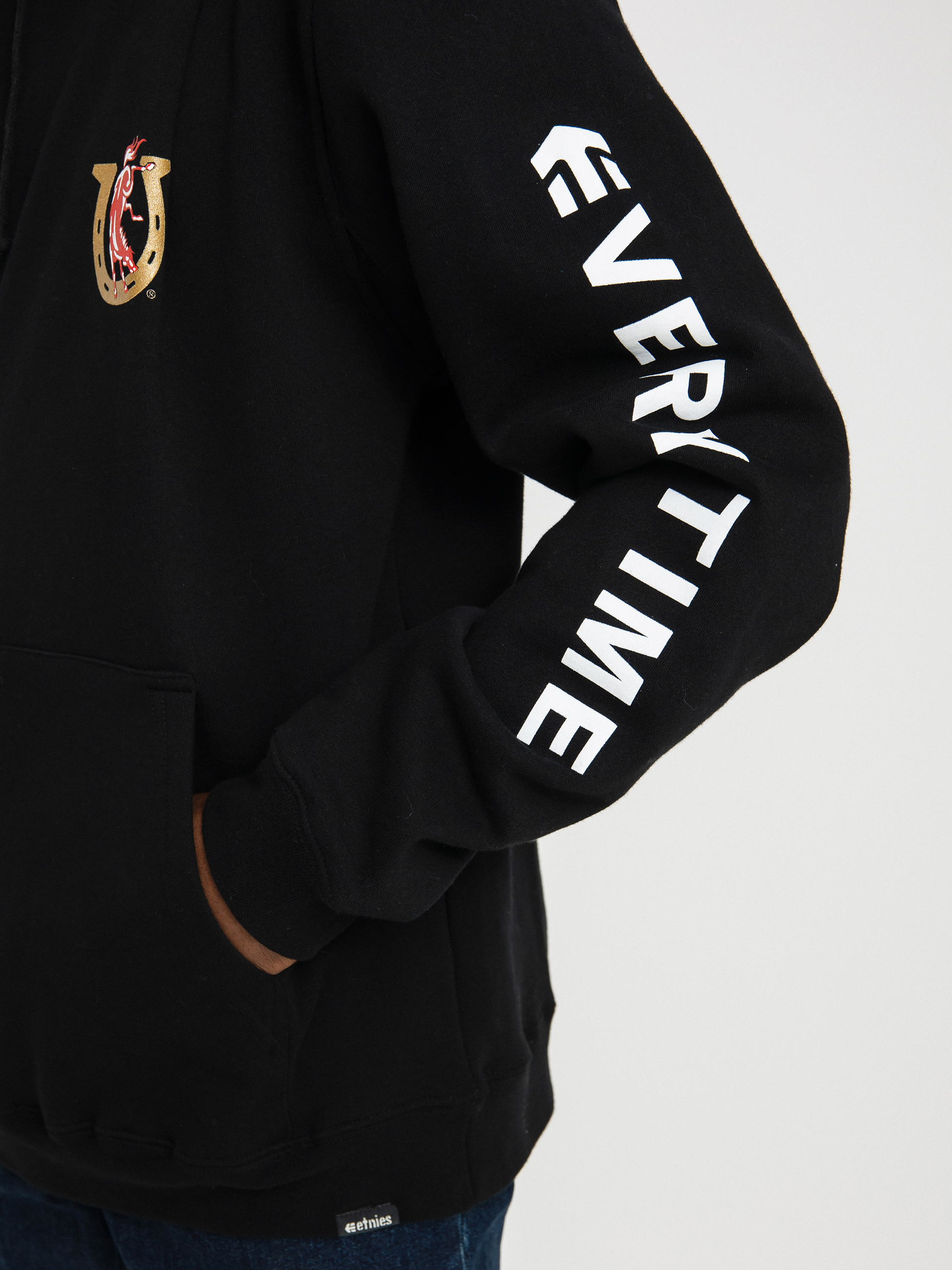 Bluza z kapturem Etnies Colt 45 HD (black)