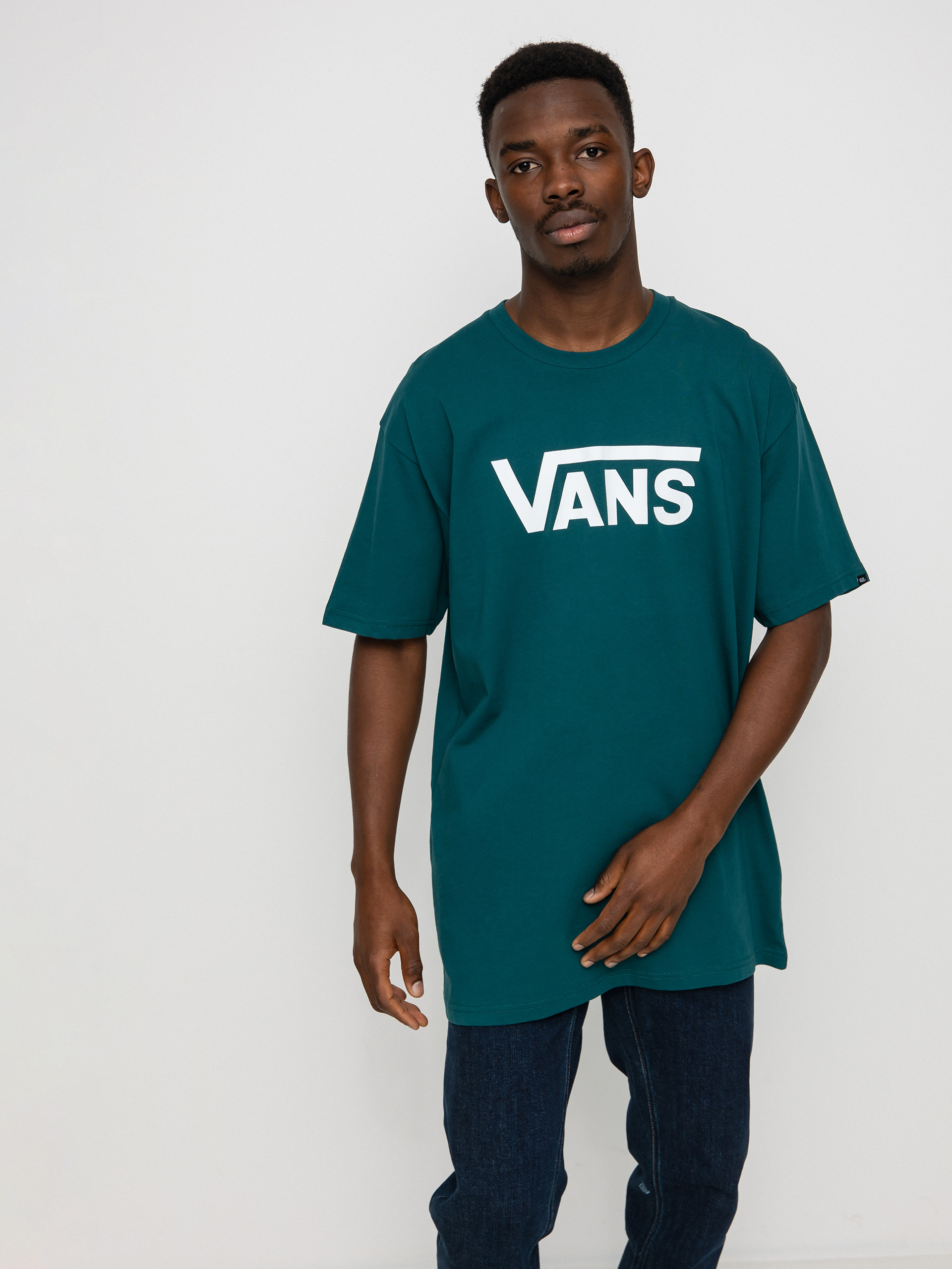 T-shirt Vans Vans Classic (deep teal/white)