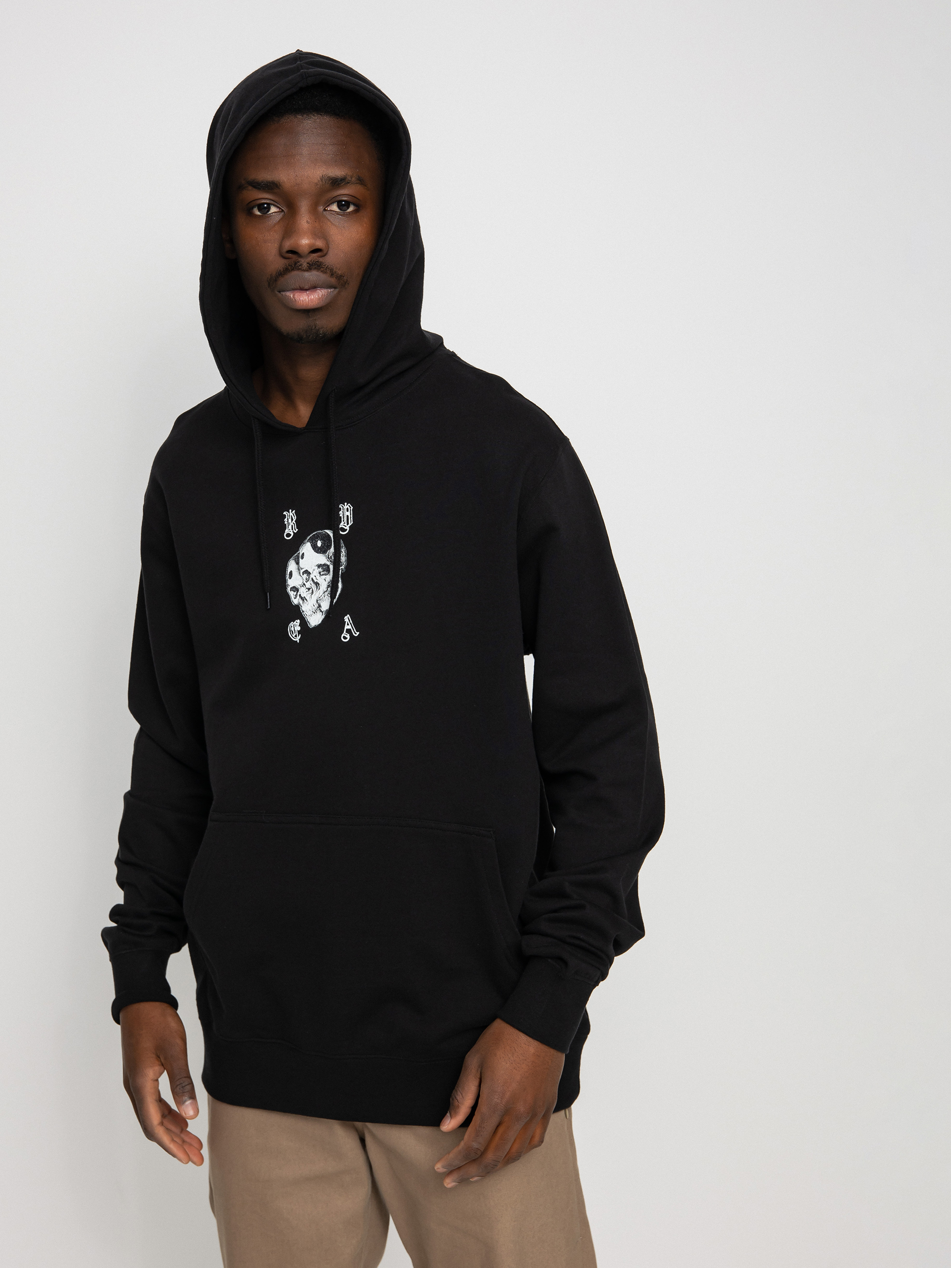Bluza z kapturem RVCA Cosmic HD (black)