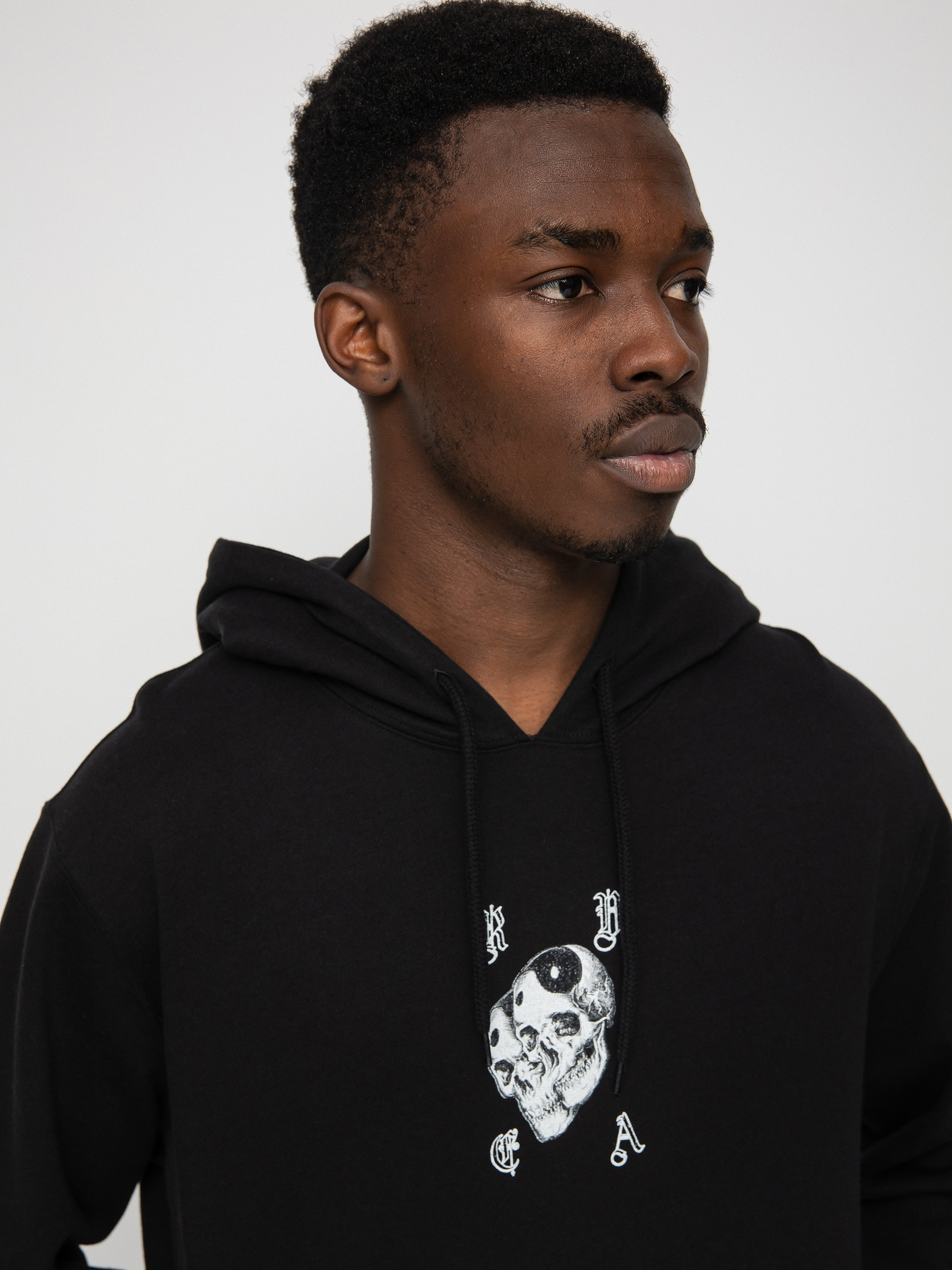 Bluza z kapturem RVCA Cosmic HD (black)