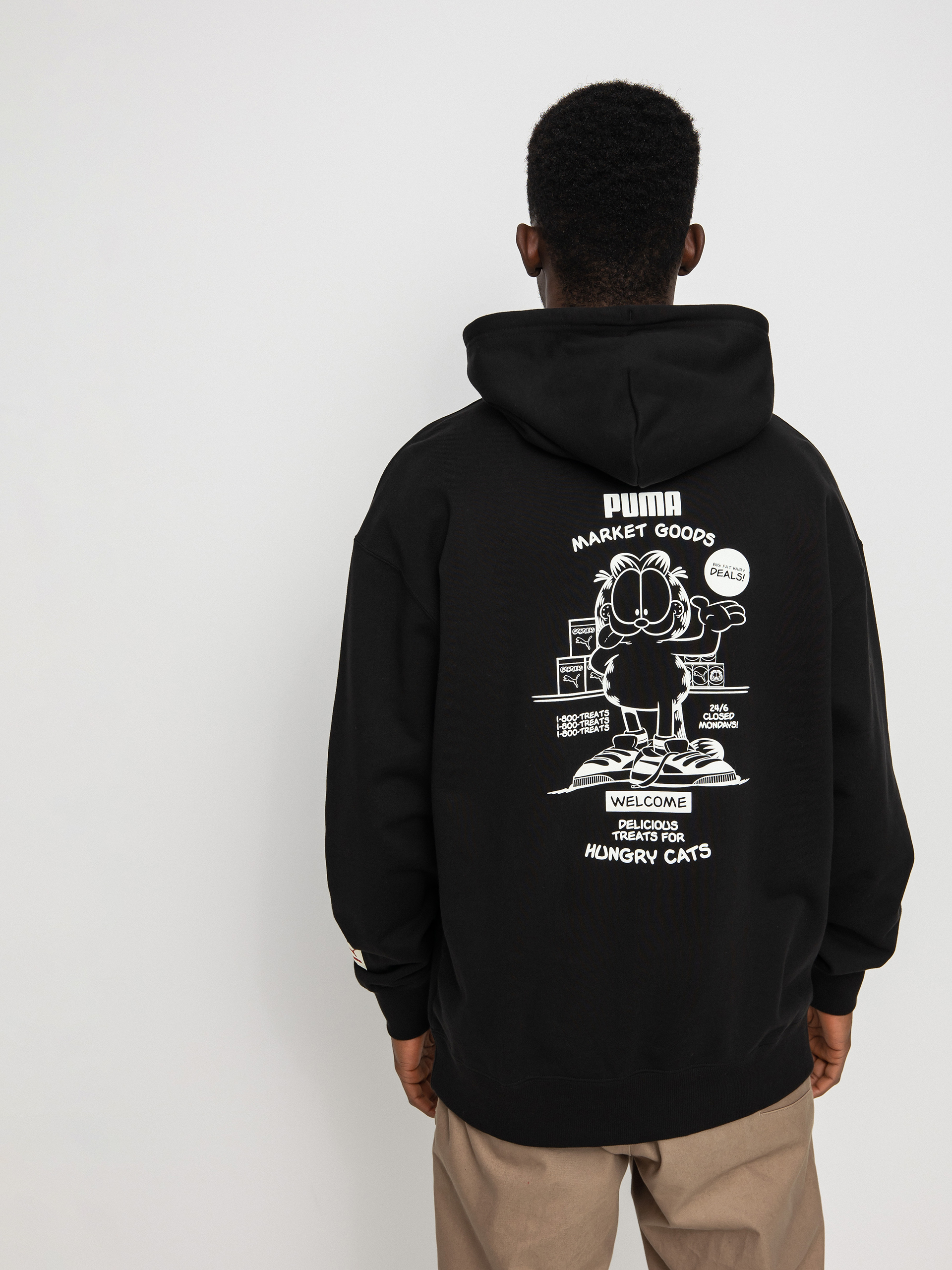 Bluza z kapturem Puma X Garfield HD (puma black)