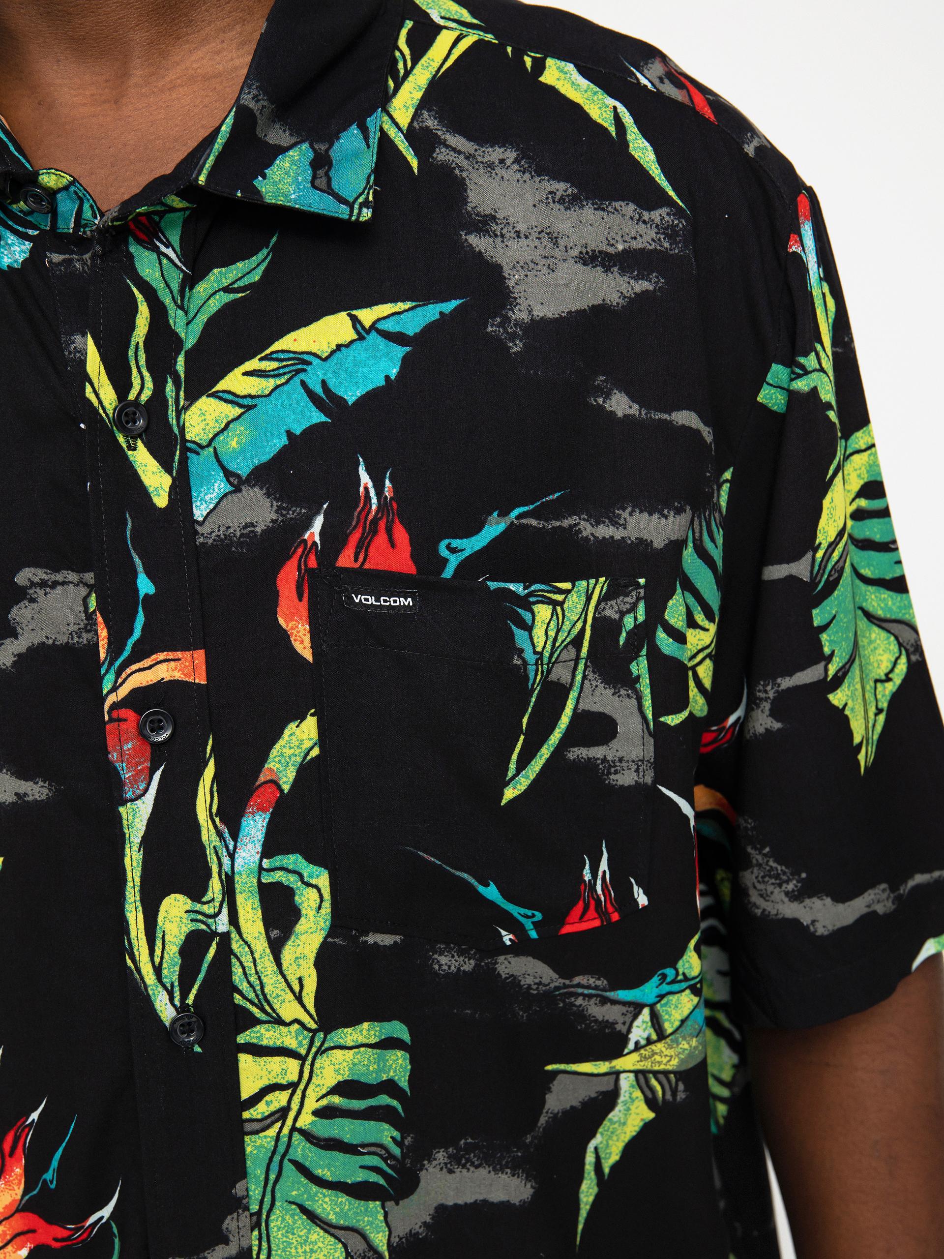 Koszula Volcom Birds Of Raredise (black)