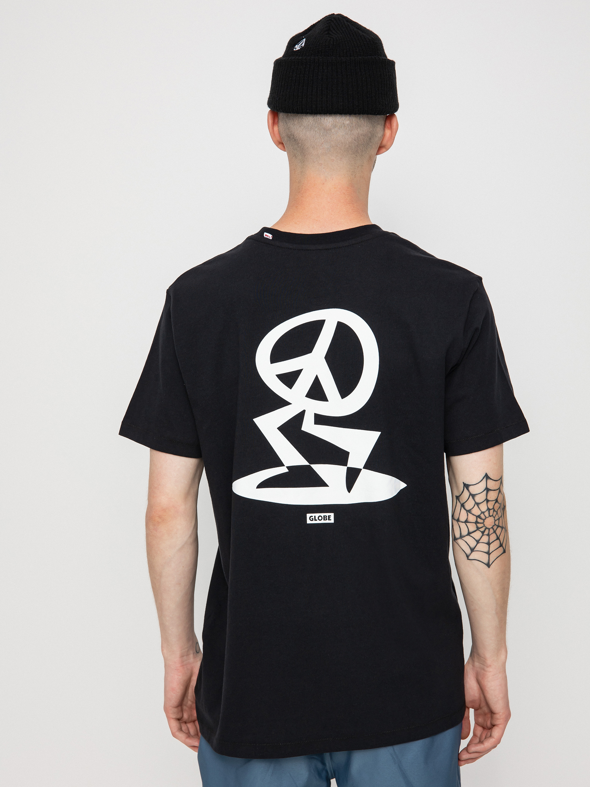 T-shirt Globe Peace Man (black)