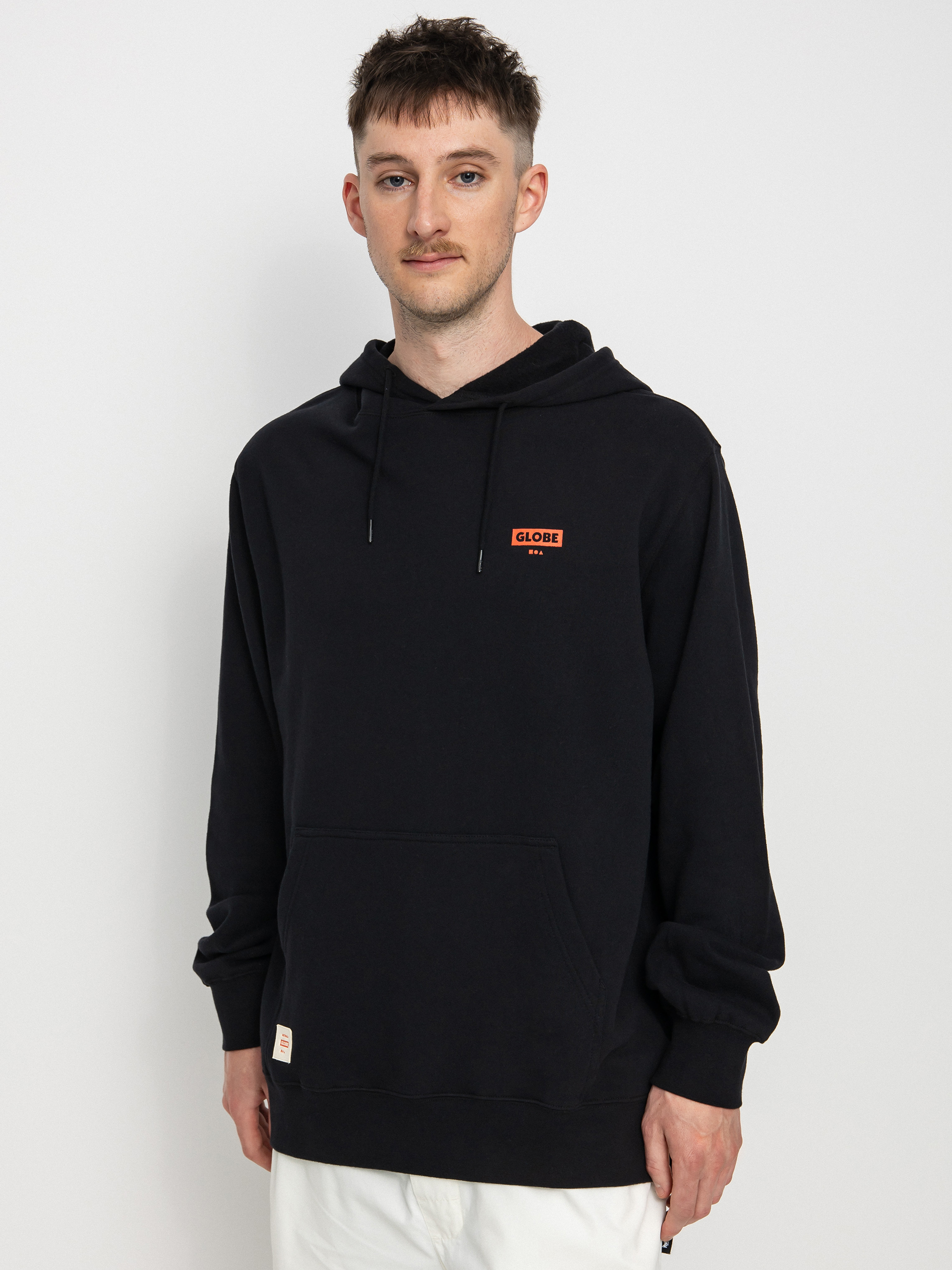 Bluza z kapturem Globe Living Low Velocity HD (black)