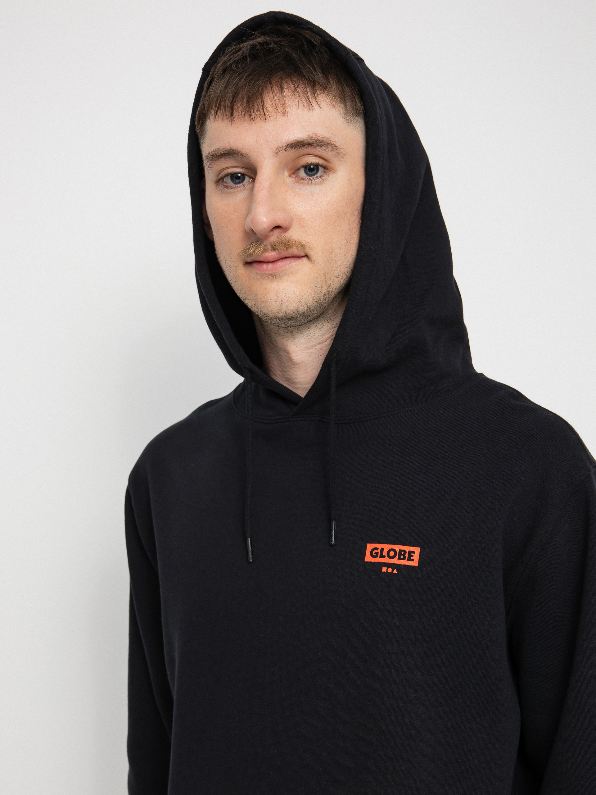 Bluza z kapturem Globe Living Low Velocity HD (black)