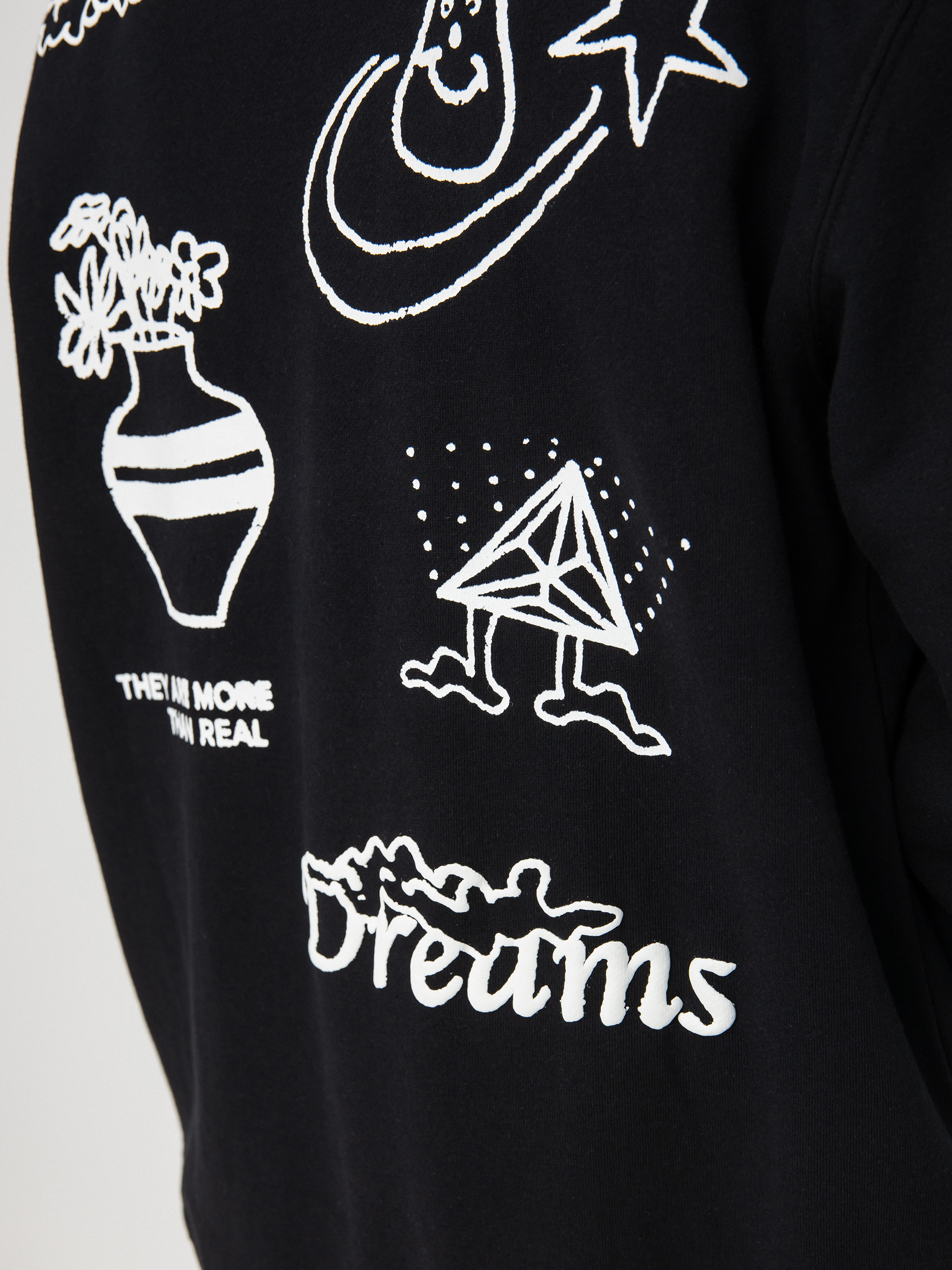 Bluza Globe Bootleg Dreams Crew (black)