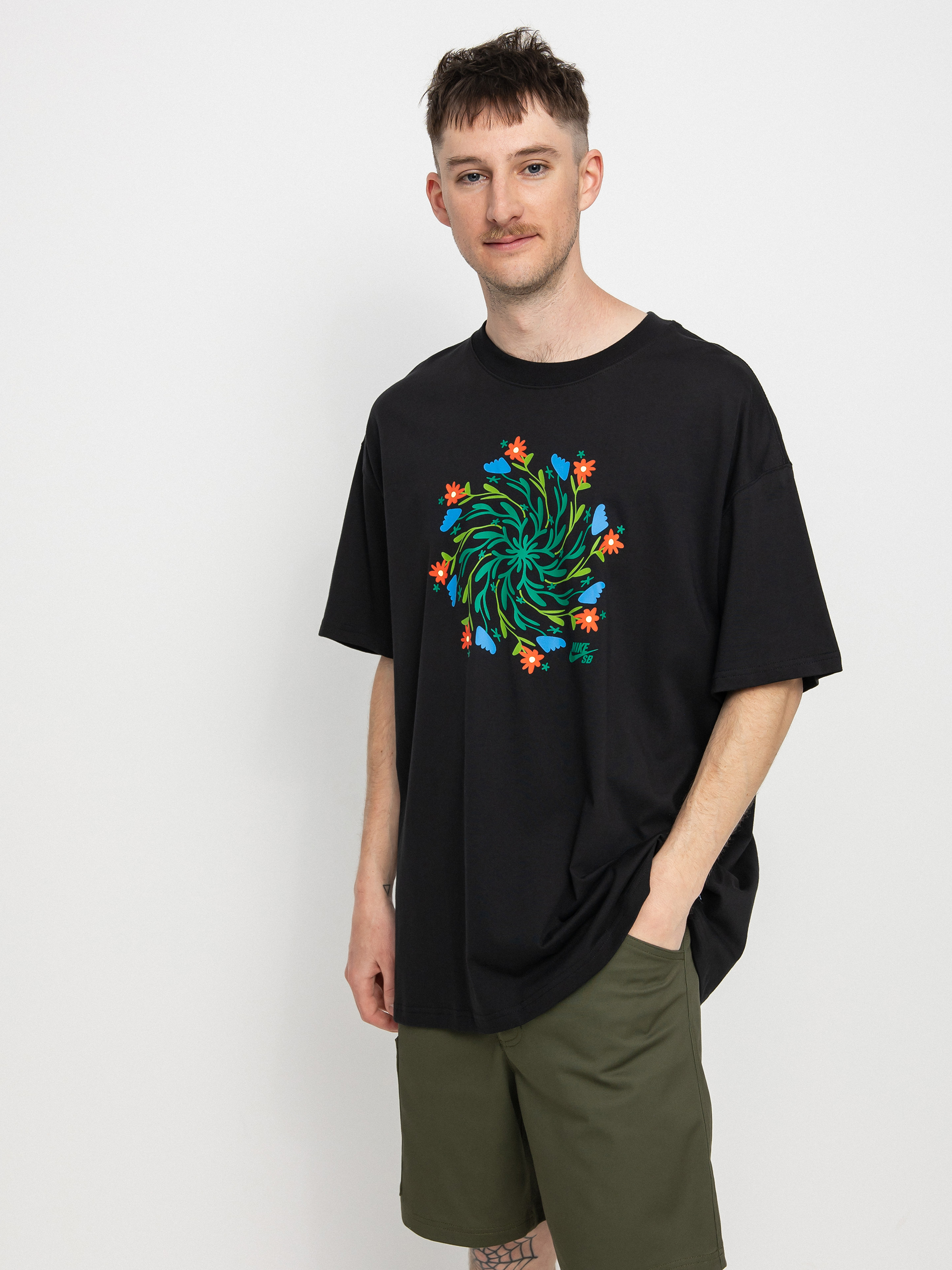 T-shirt Nike SB Wild Flower (black)