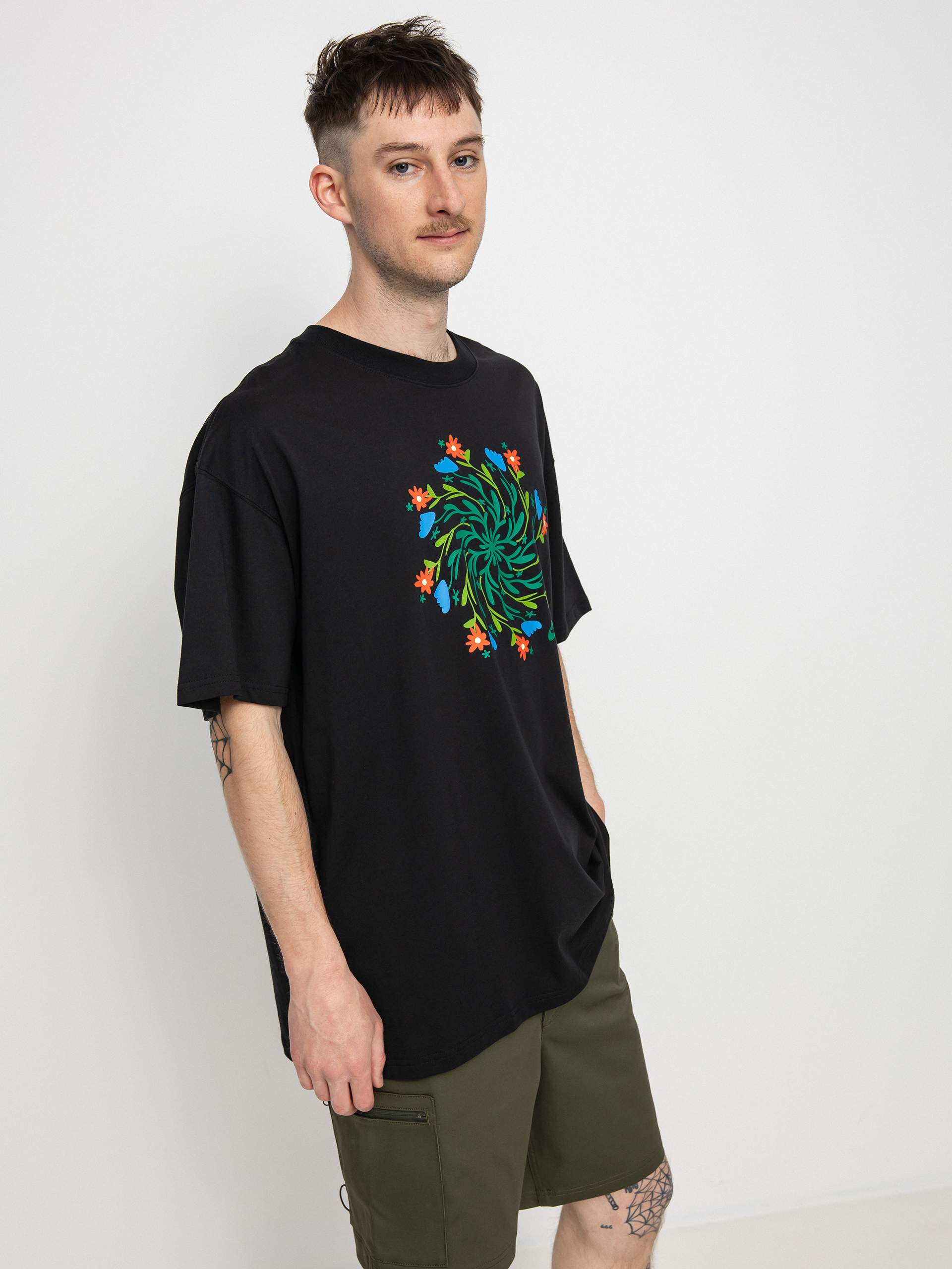 T-shirt Nike SB Wild Flower (black)