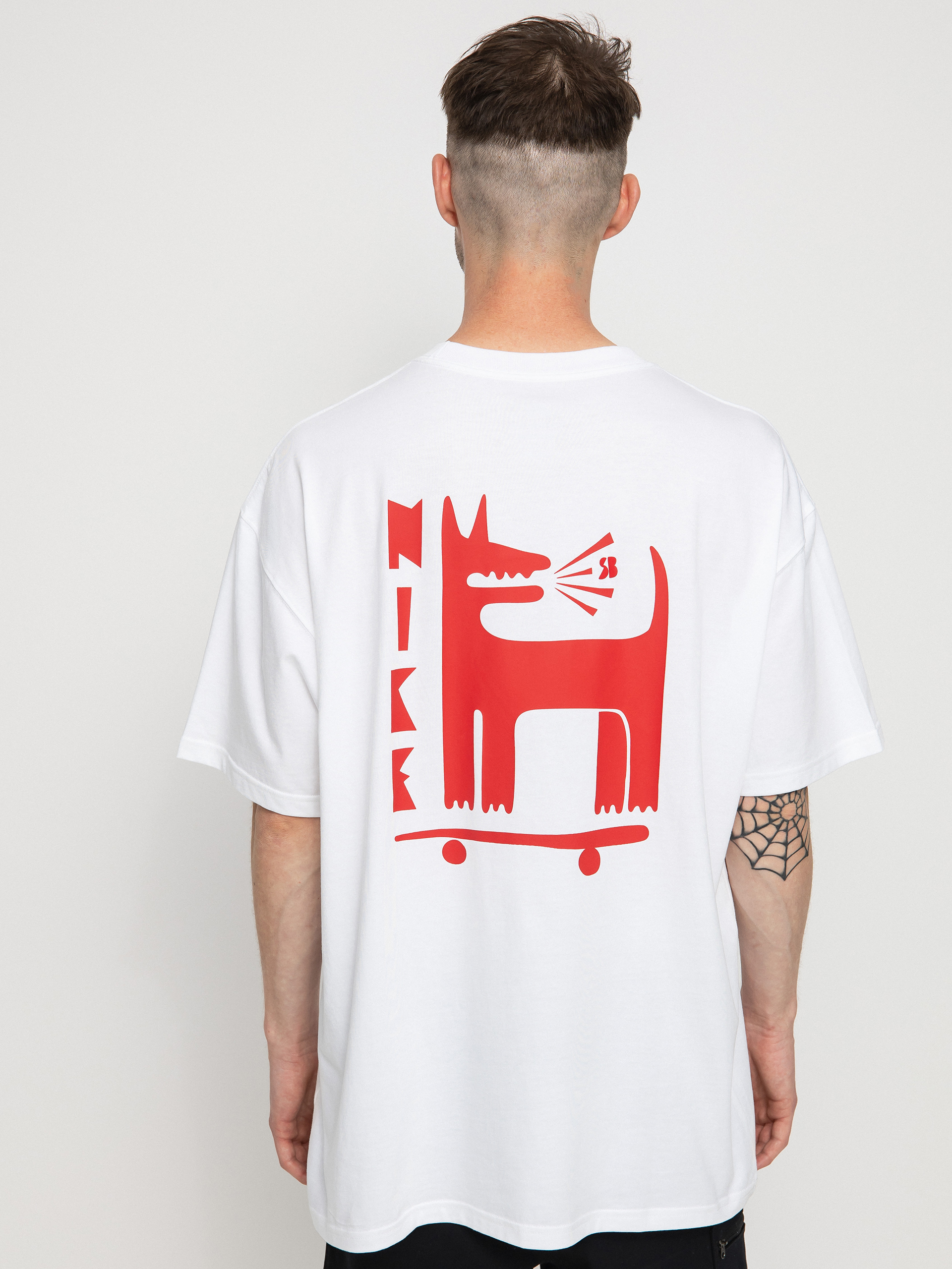 T-shirt Nike SB Lc Barking (white)