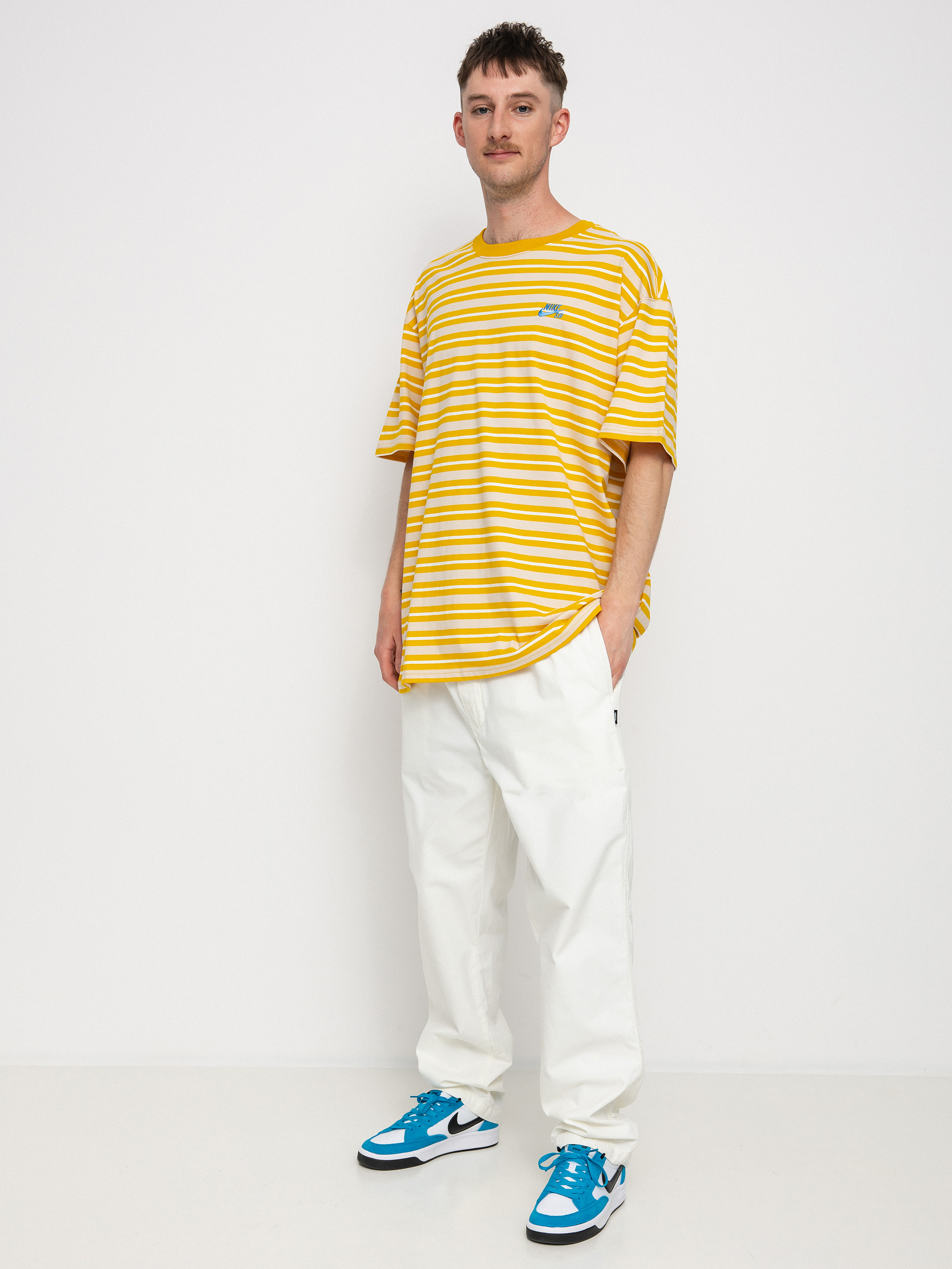 T-shirt Nike SB YD Stripe (dark sulfur/sanddrift/sail)