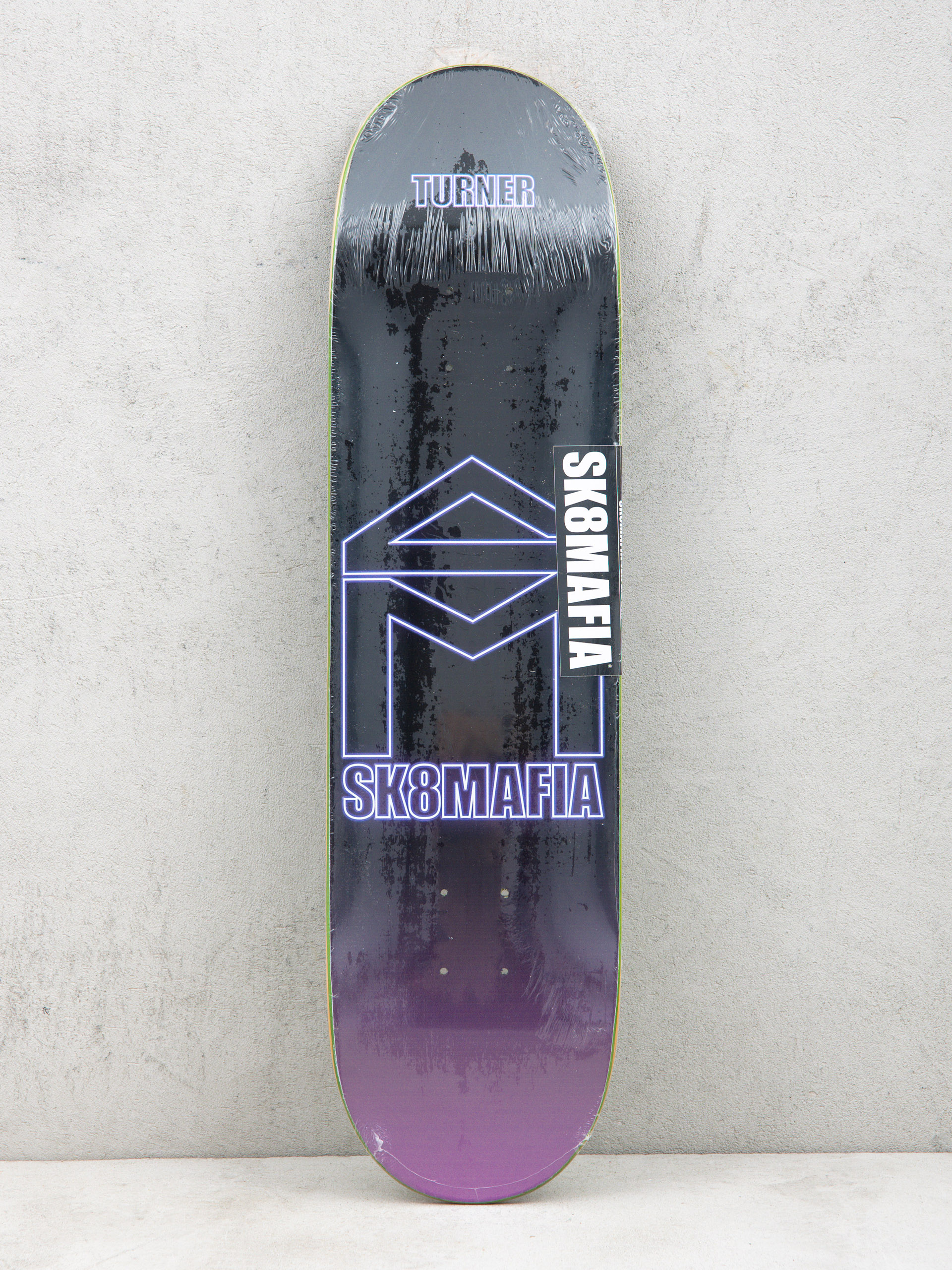Deck Sk8Mafia Turner House Logo Neon