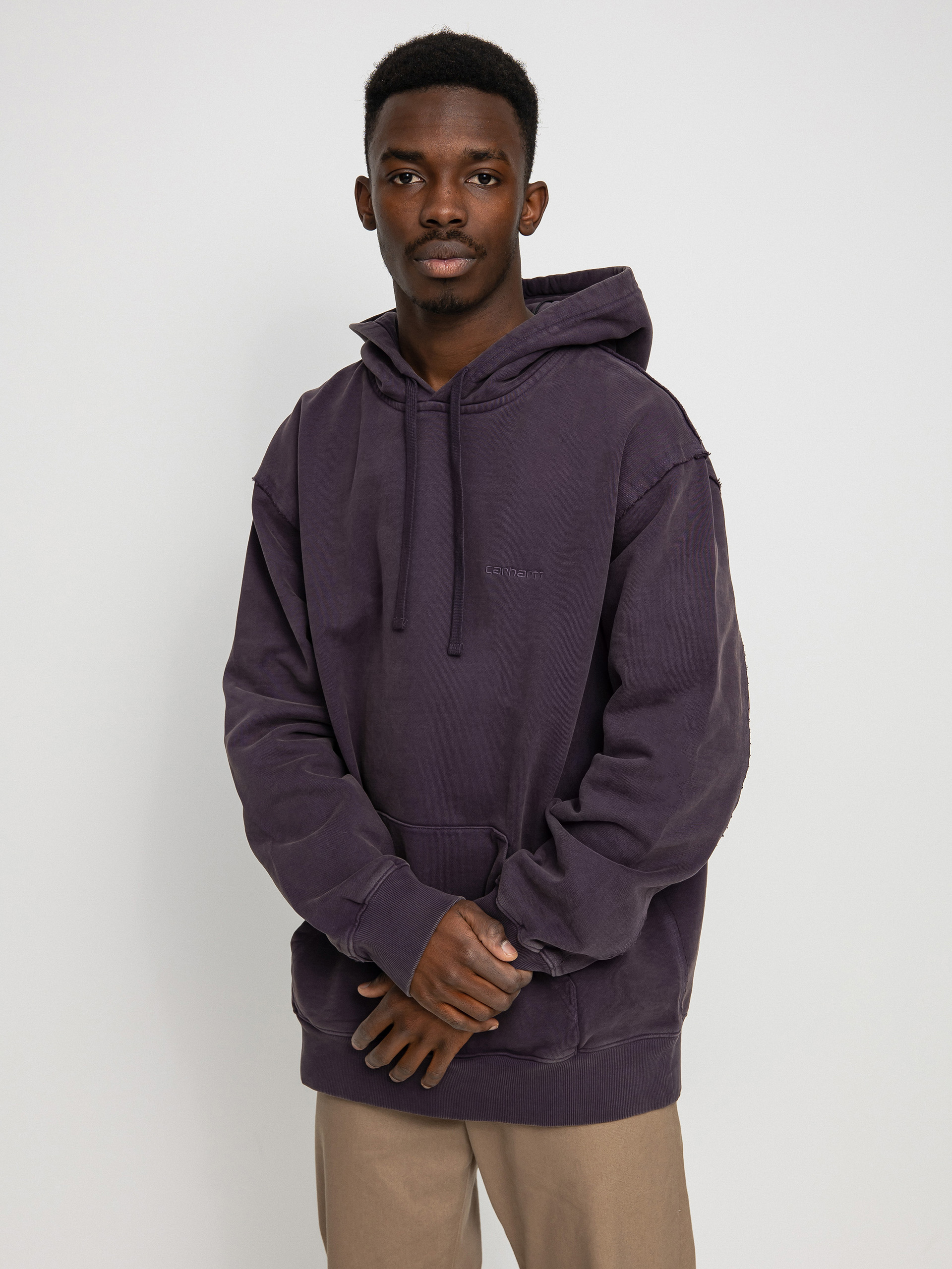 Bluza z kapturem Carhartt WIP Marfa HD (artichoke)