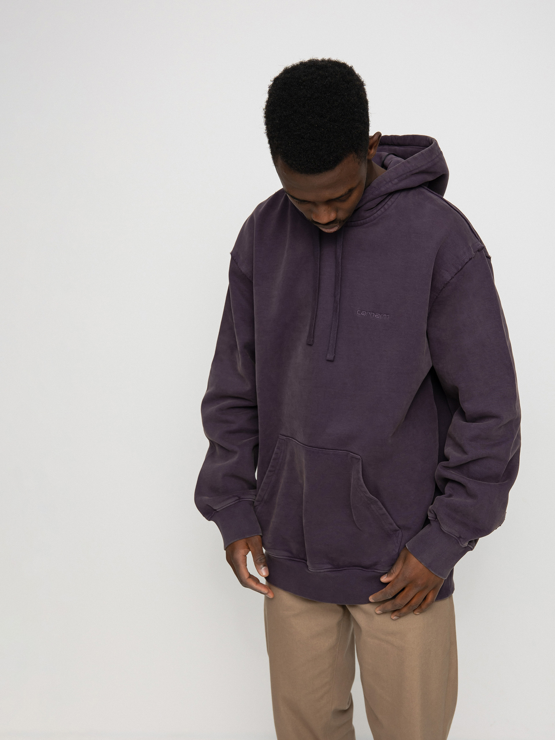 Bluza z kapturem Carhartt WIP Marfa HD (artichoke)