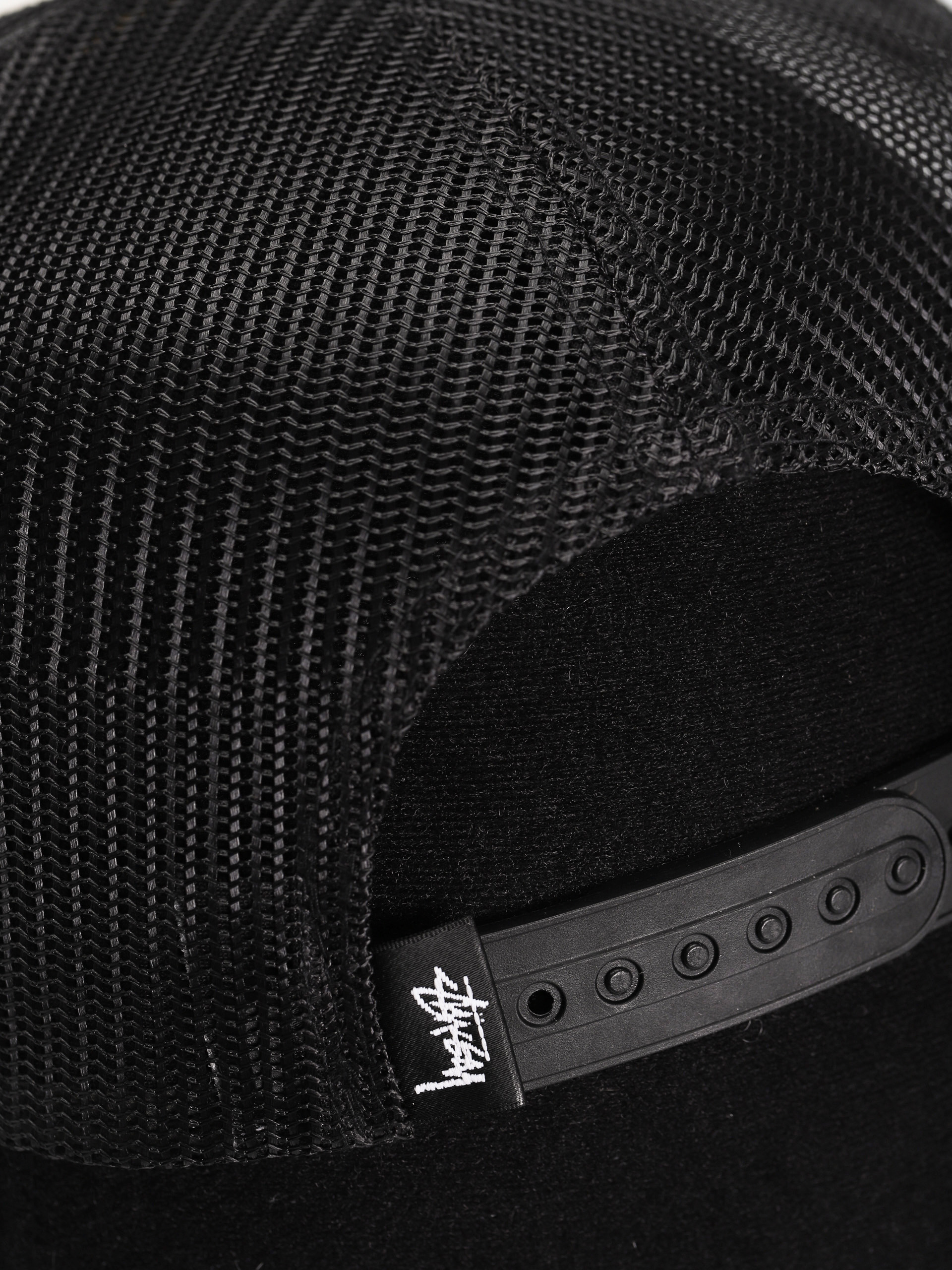 Czapka z daszkiem Stussy Crown Stock Trucker (black)