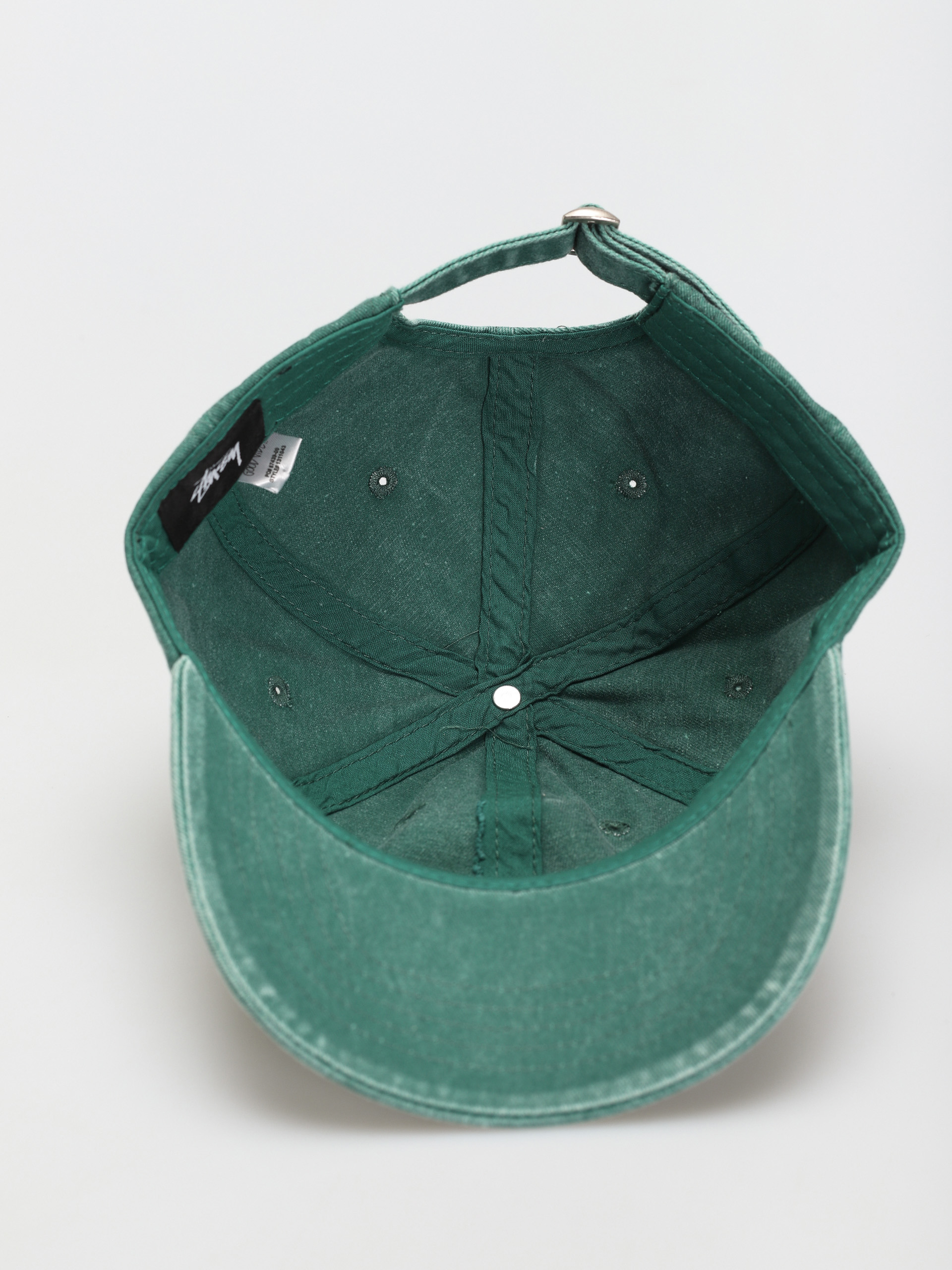Czapka z daszkiem Stussy Washed Stock Low Pro (green)