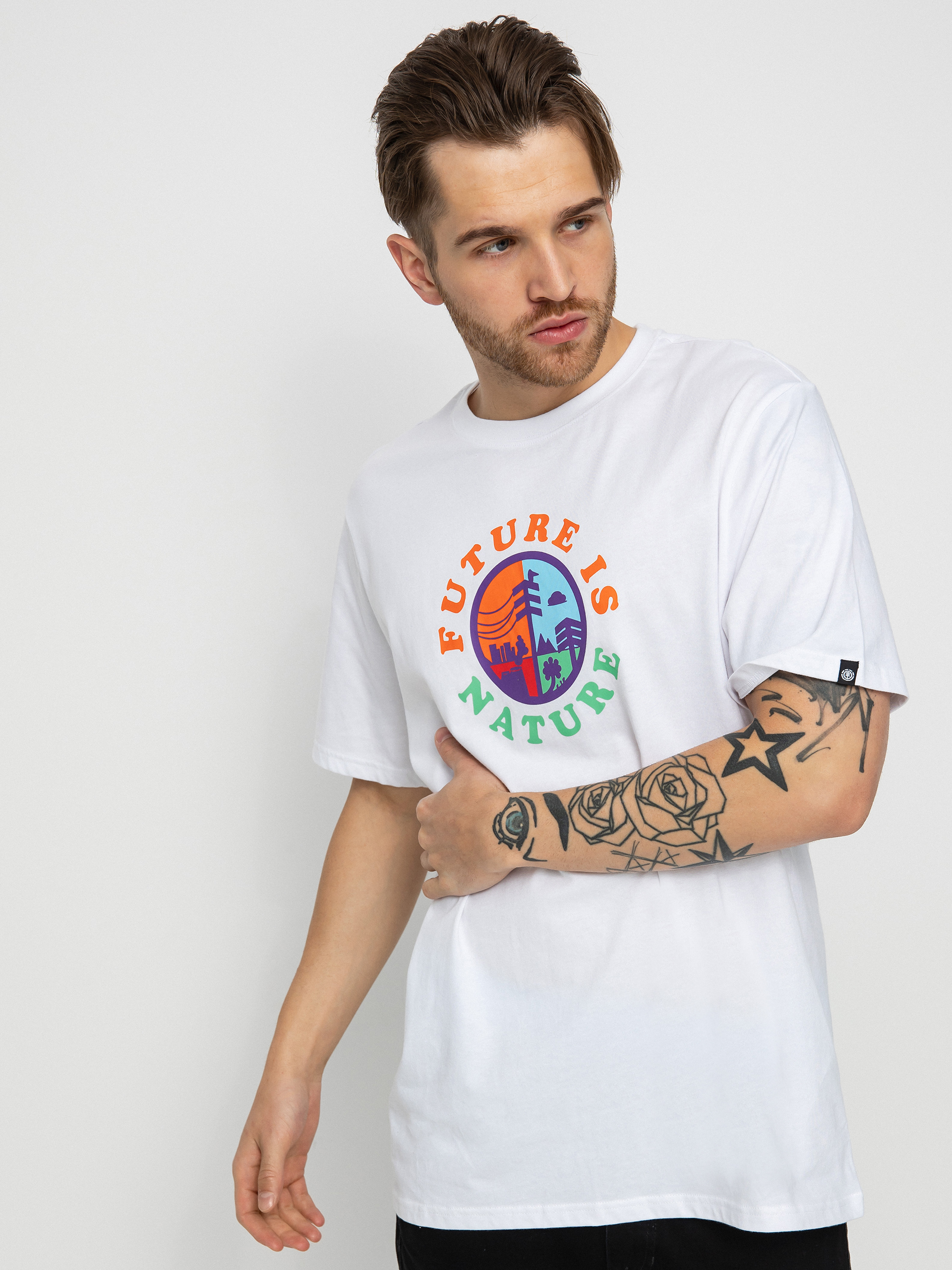 T-shirt Element Future Land (optic white)