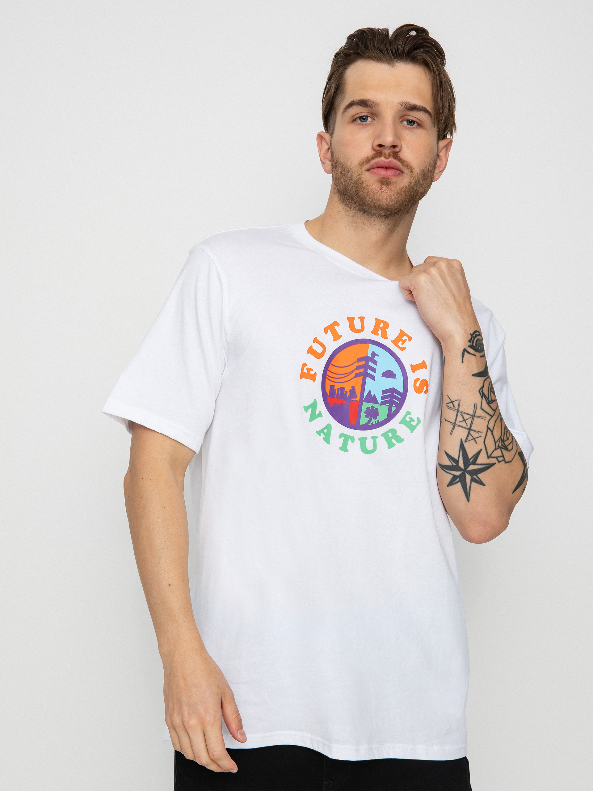 T-shirt Element Future Land (optic white)